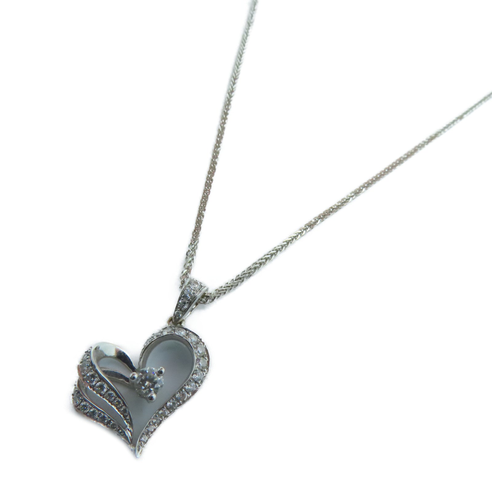 JEWELRY 18K白金Diamond Necklaces钻石项链