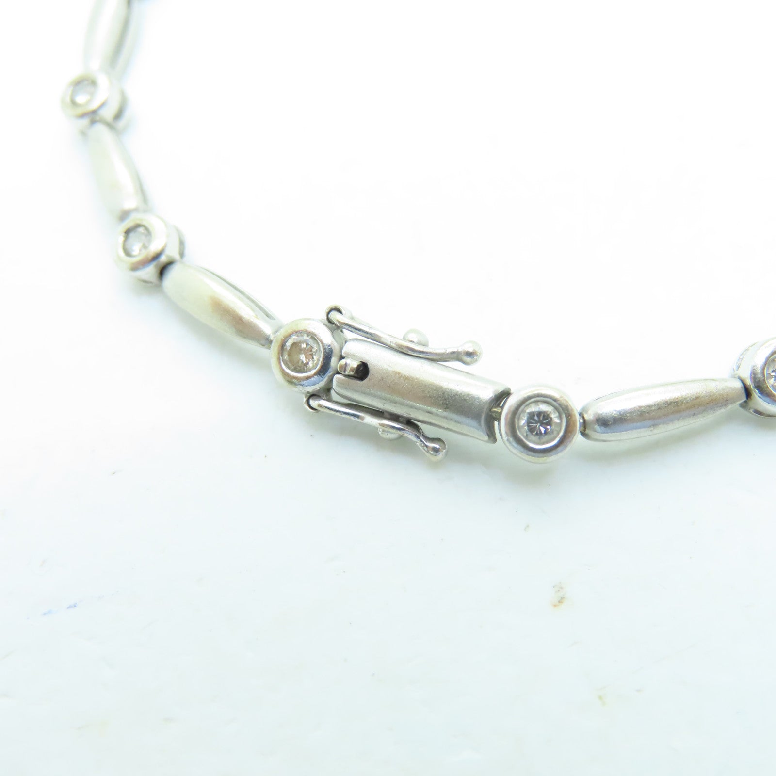 JEWELRY 【激減優惠】18K白金Diamond Bracelet鑽石手環