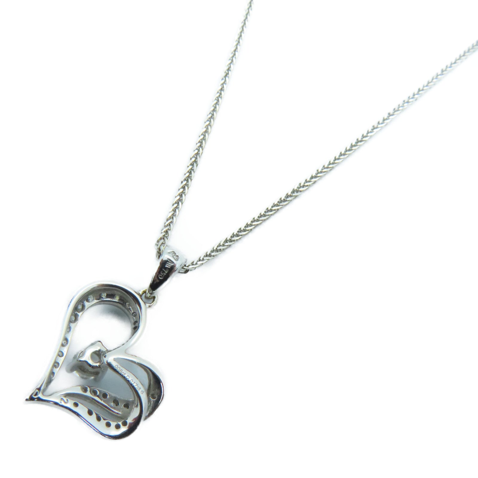 JEWELRY 18K白金Diamond Necklaces钻石项链