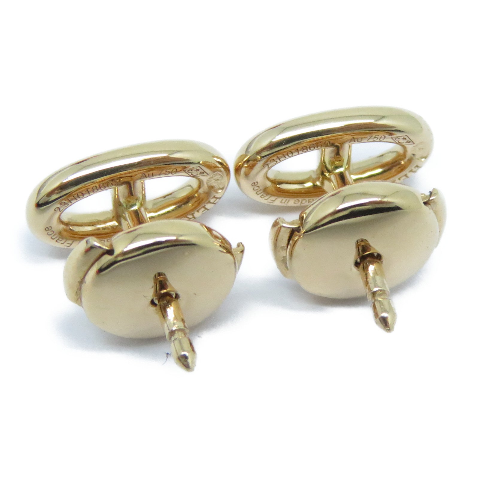 HERMES 18K玫瑰金Farandole Earrings耳環