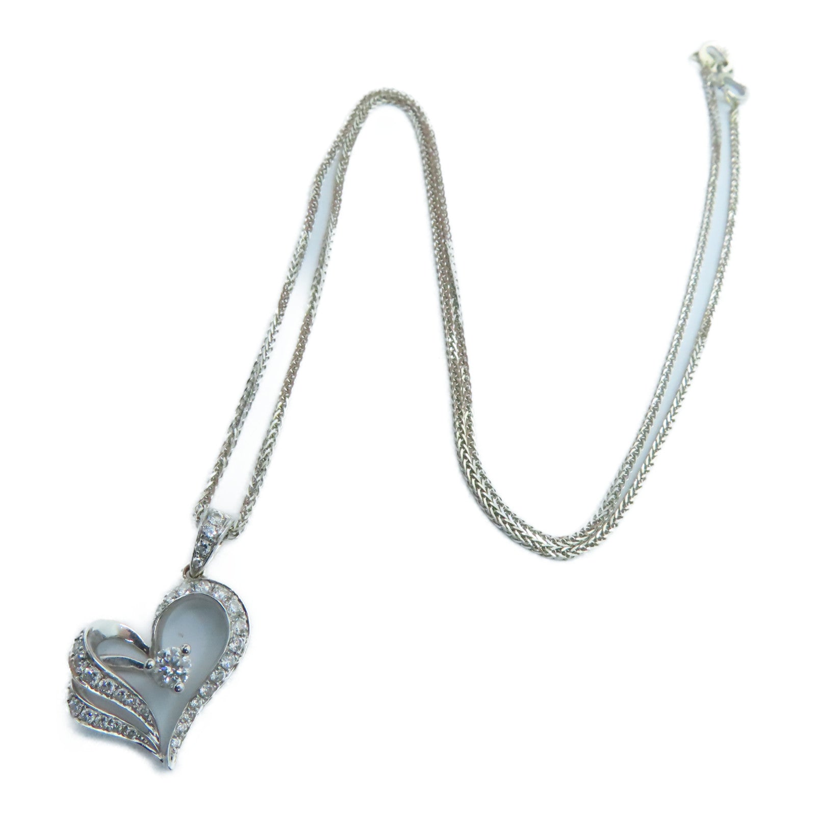JEWELRY 18K白金Diamond Necklaces钻石项链
