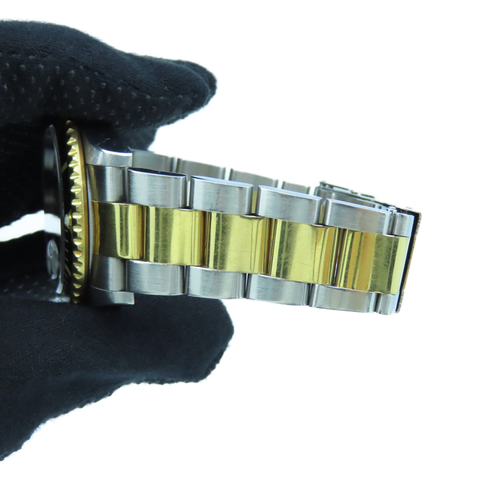 ROLEX Submariner Date 18K黄金/不锈钢手表自动机芯黒色