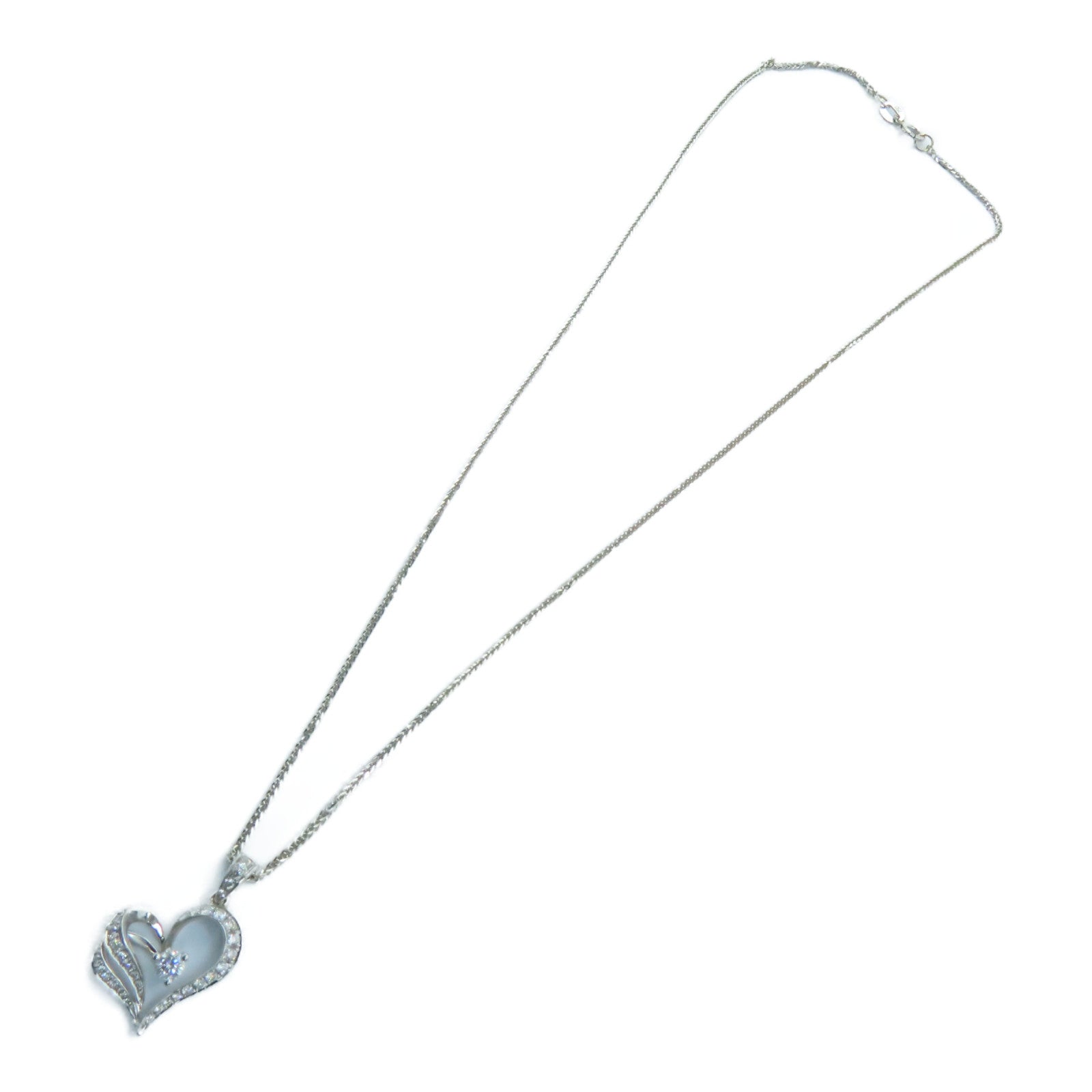 JEWELRY 18K白金Diamond Necklaces钻石项链