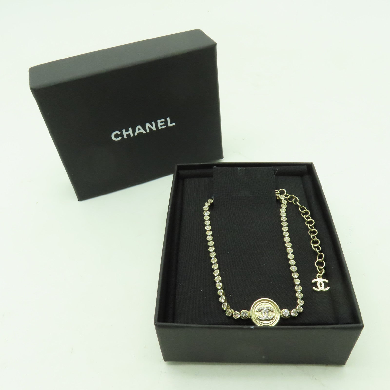 CHANEL 金屬Necklace項鍊金色