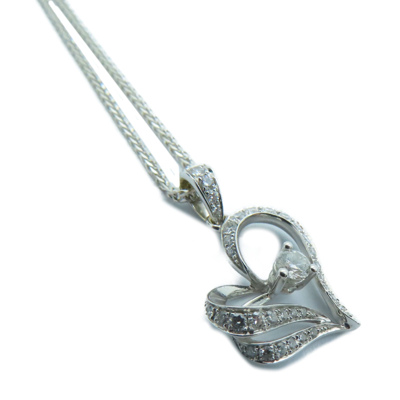 JEWELRY 18K白金Diamond Necklaces钻石项链