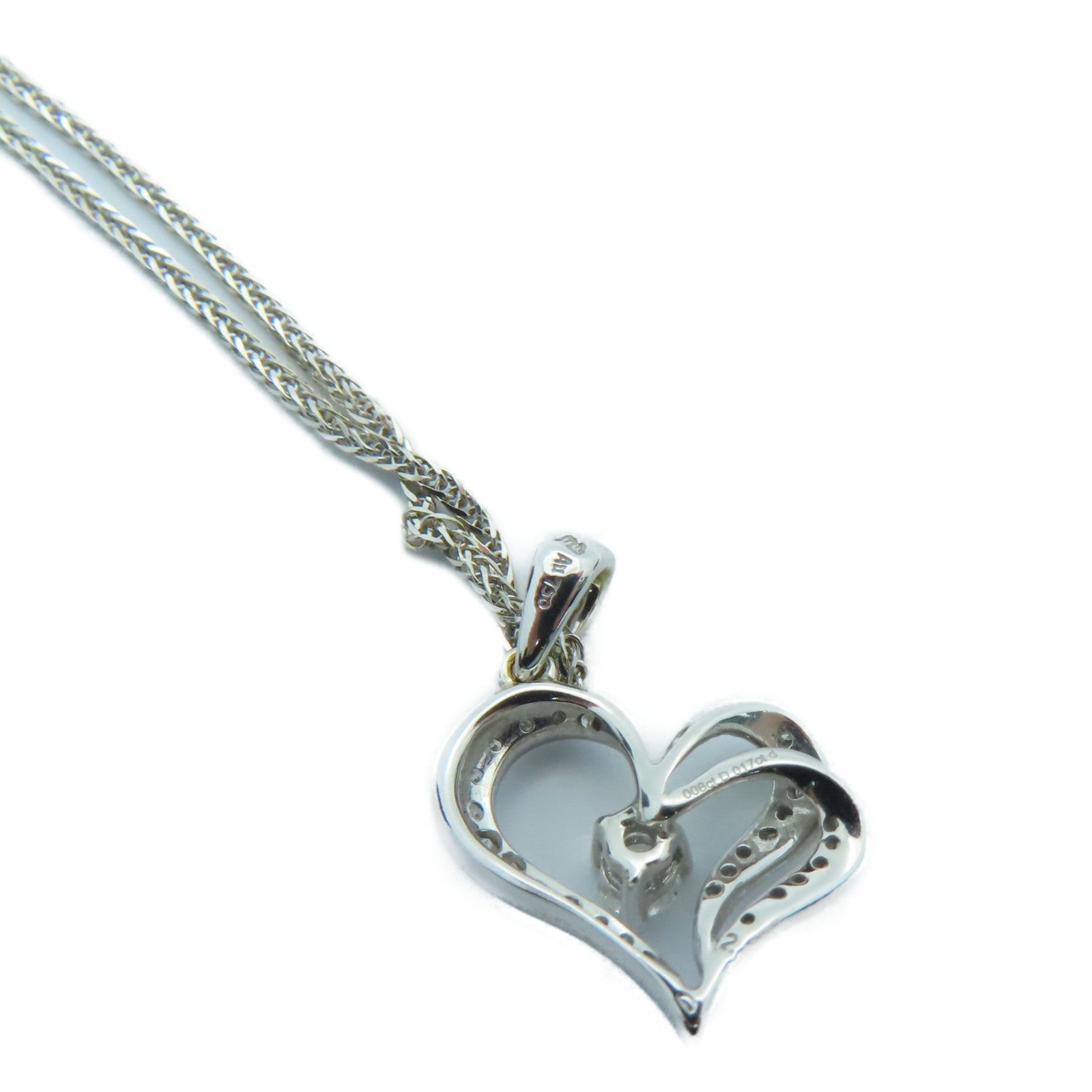 JEWELRY 18K白金Diamond Necklaces钻石项链