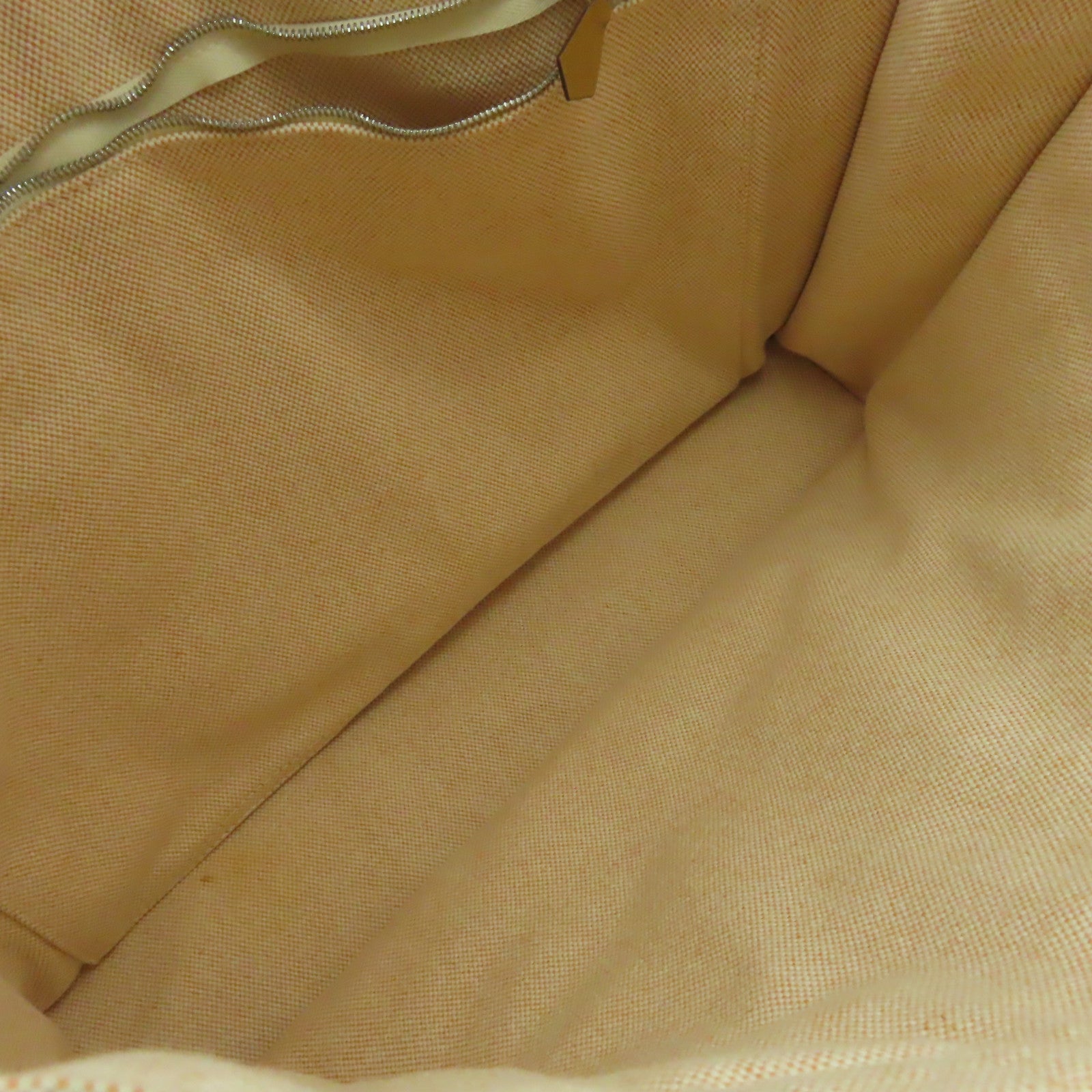 HERMES 帆布Tote Bag手挽袋Orange橙紅色/Beige杏色