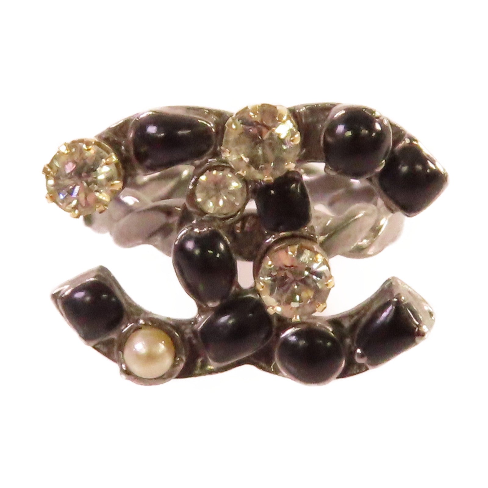 CHANEL 金屬CC Ring戒指US#6.25