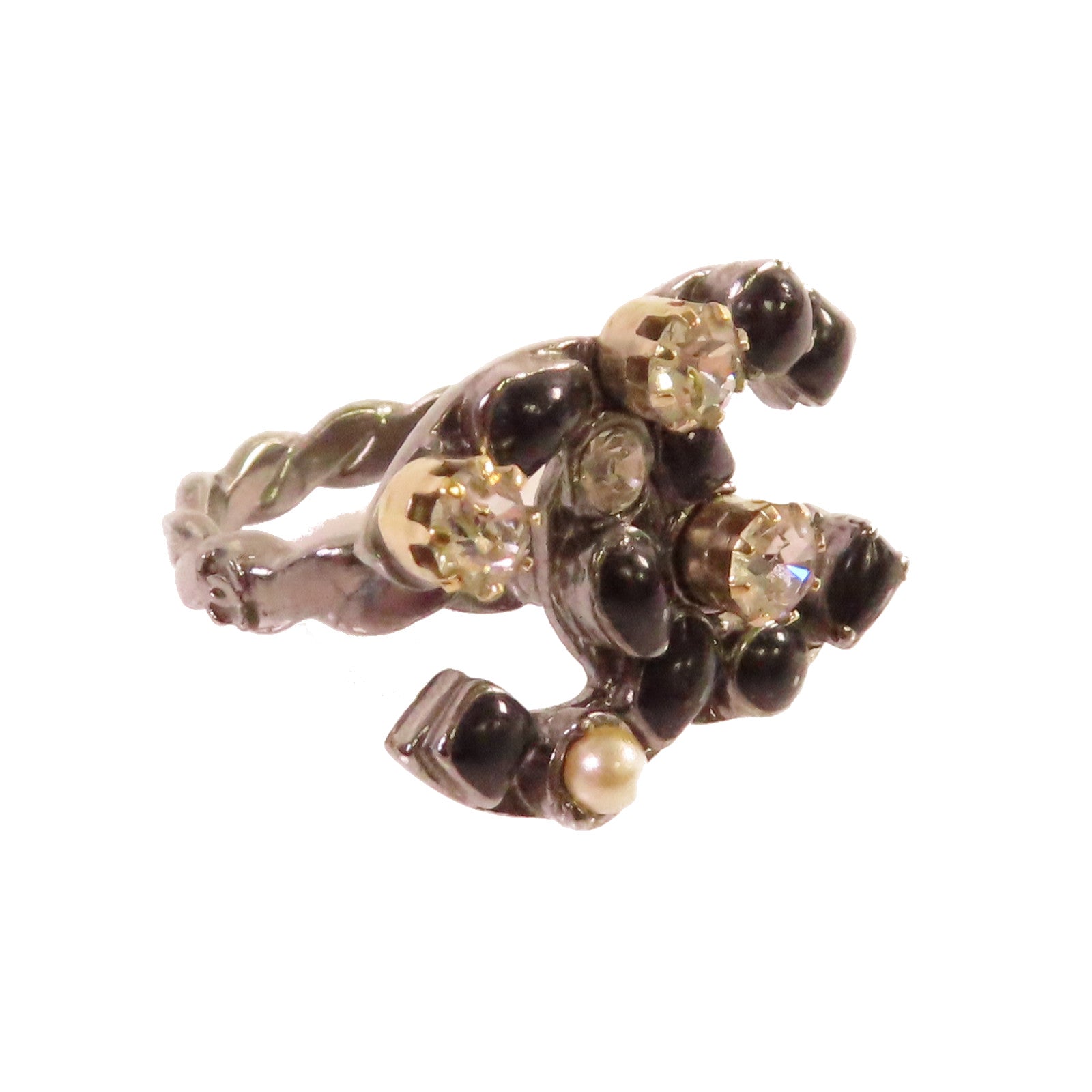 CHANEL 金屬CC Ring戒指US#6.25