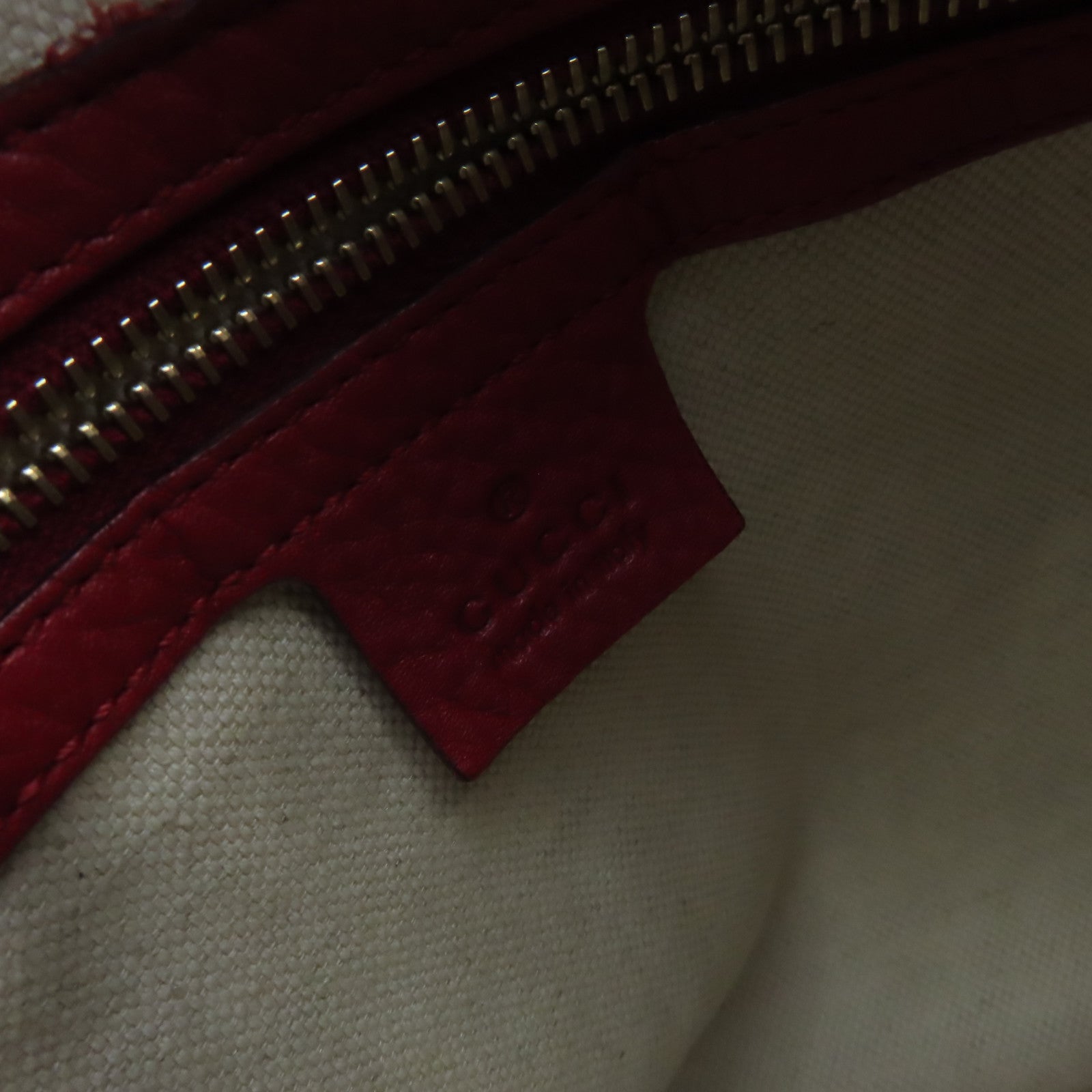 GUCCI GG帆布2Way Shoulder Bag手挽肩背兩用袋啡色/紅色