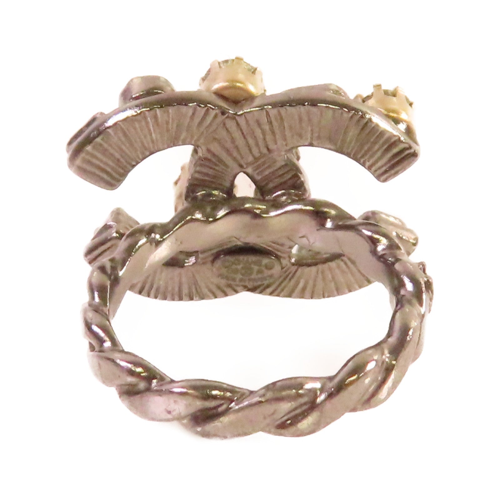 CHANEL 金屬CC Ring戒指US#6.25