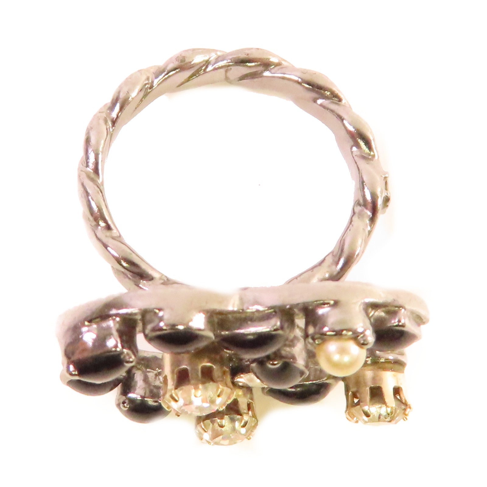 CHANEL 金屬CC Ring戒指US#6.25