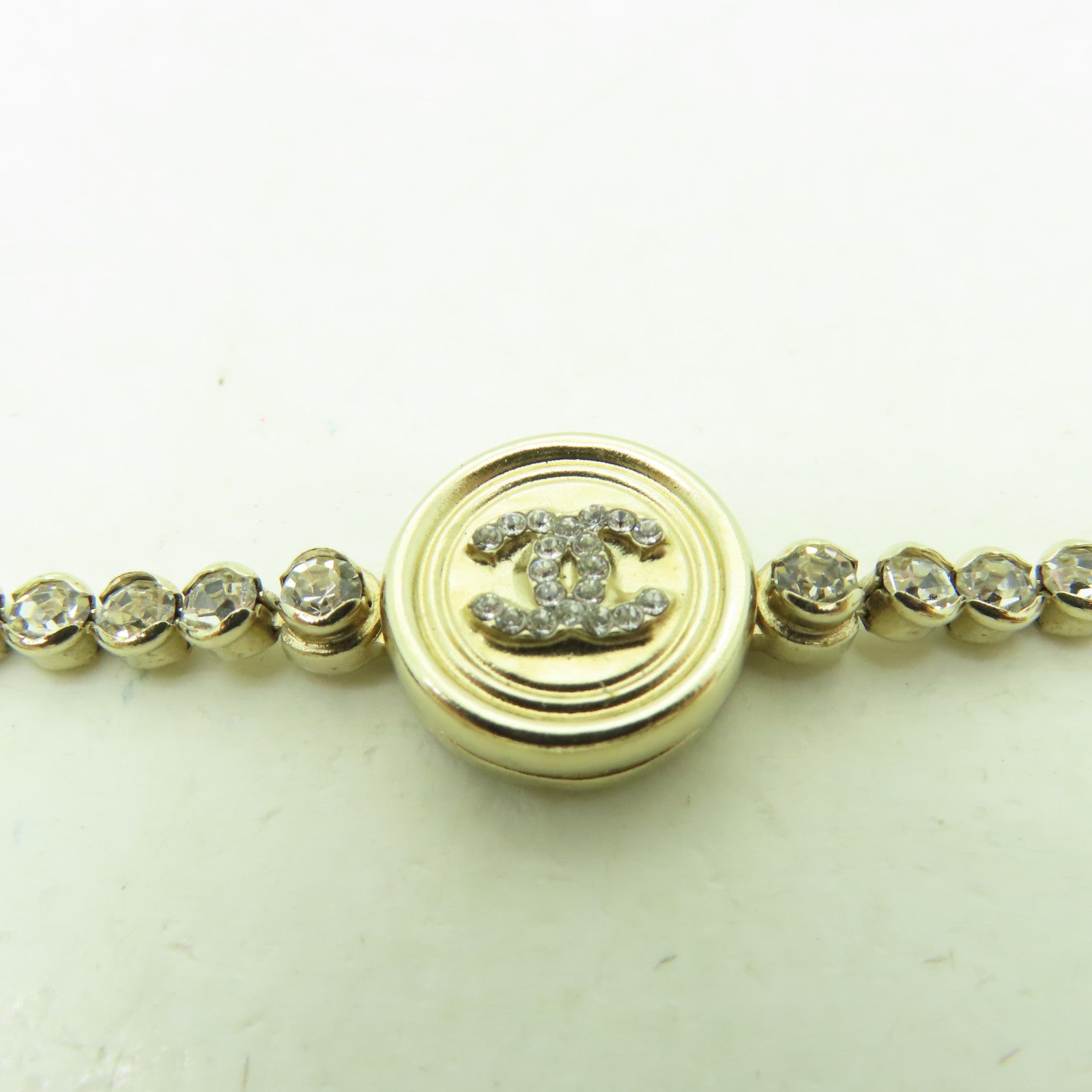 CHANEL 金屬Necklace項鍊金色