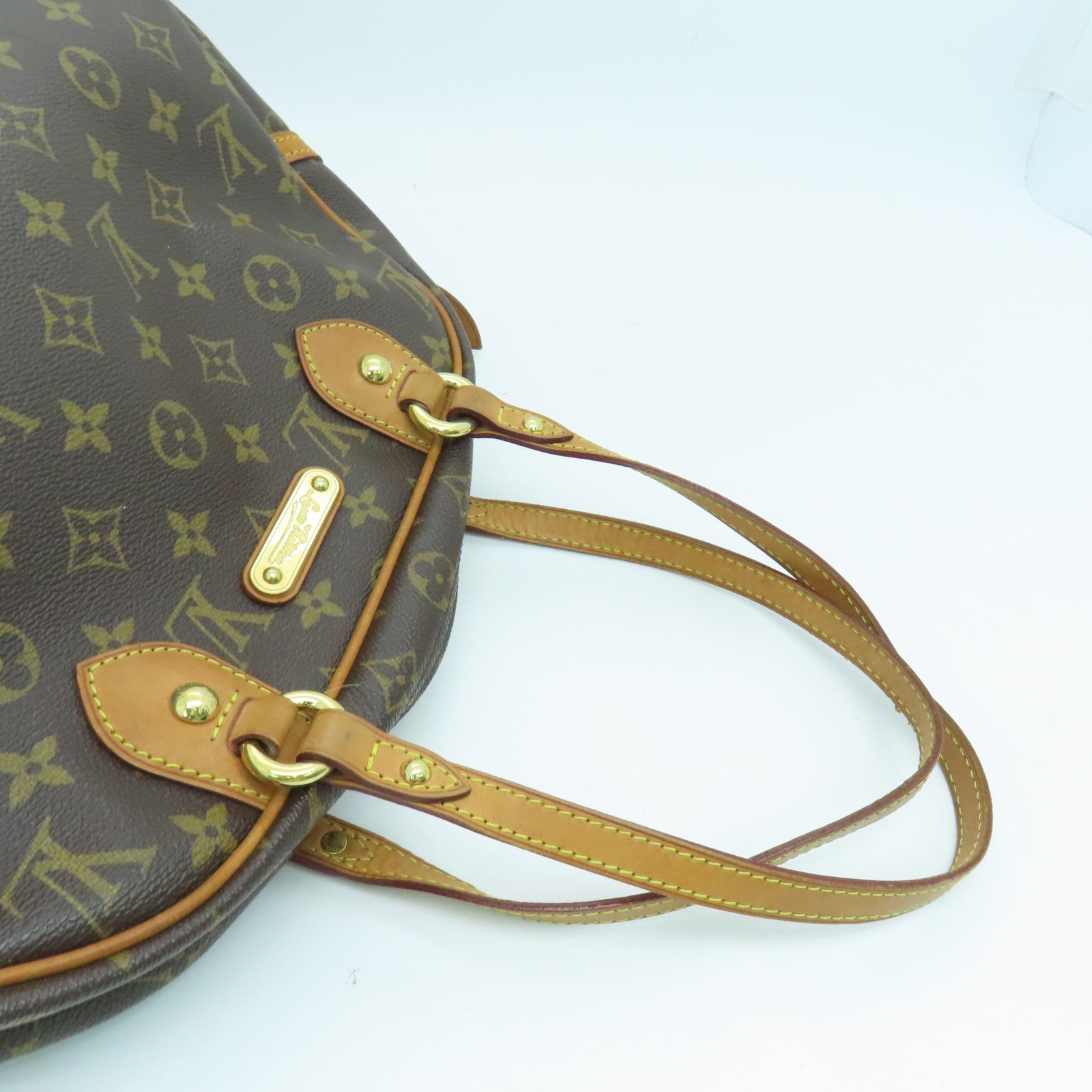 LOUIS VUITTON Monogram Montorgueil PM Shoulder Bag金扣肩背袋啡色