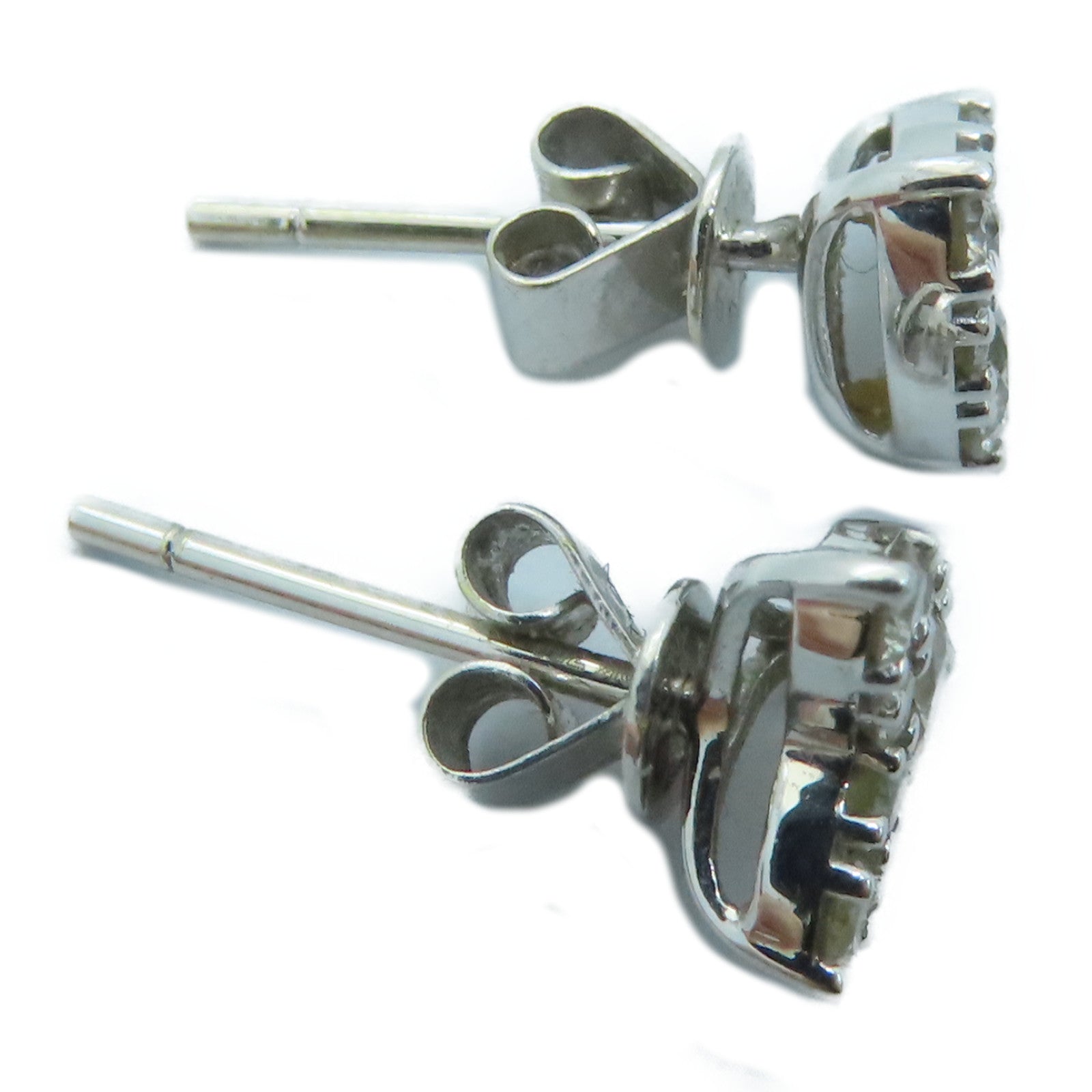 JEWELRY 18K白金Diamond Earrings钻石耳环
