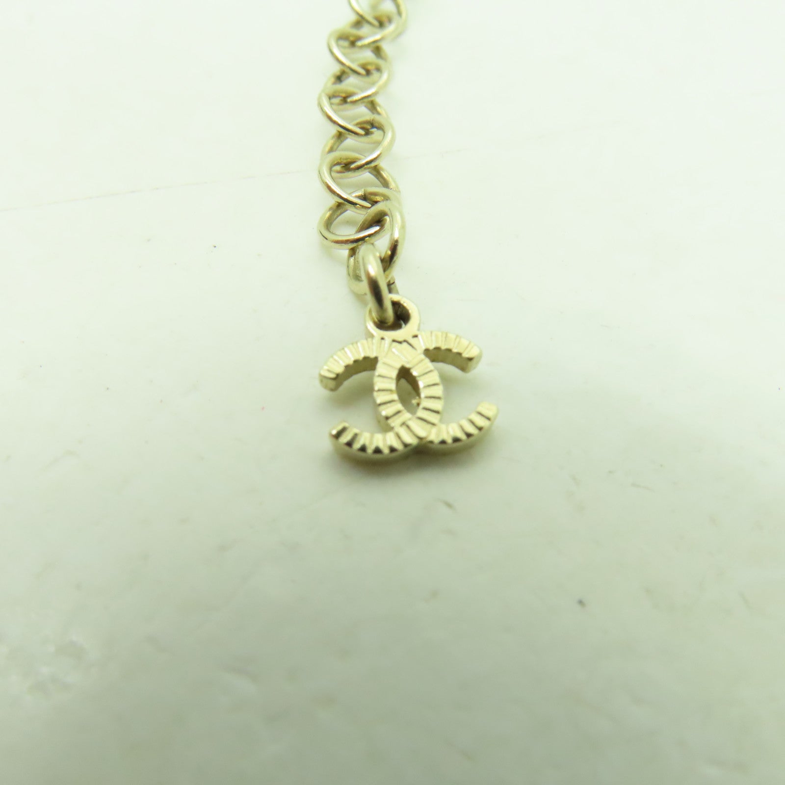 CHANEL 金屬Necklace項鍊金色