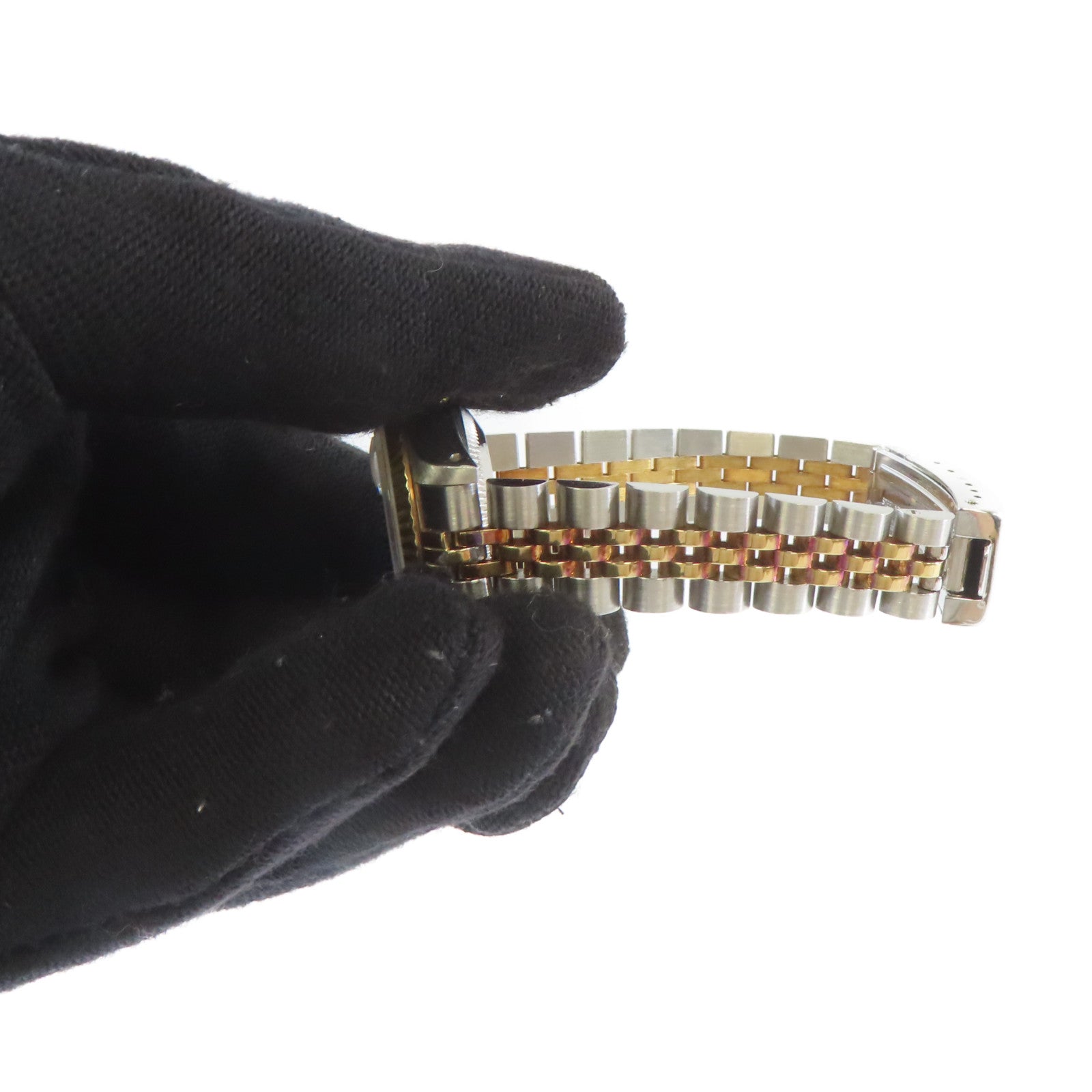 ROLEX Datejust Watch 26mm 18K黃金/不鏽鋼自動機芯金色/銀色