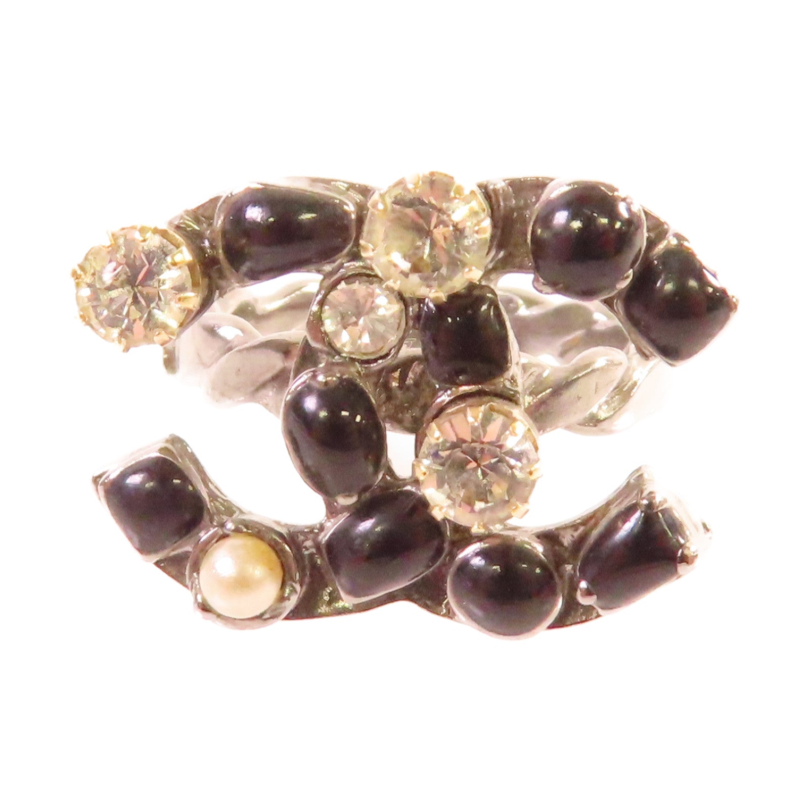 CHANEL 金屬CC Ring戒指US#6.25