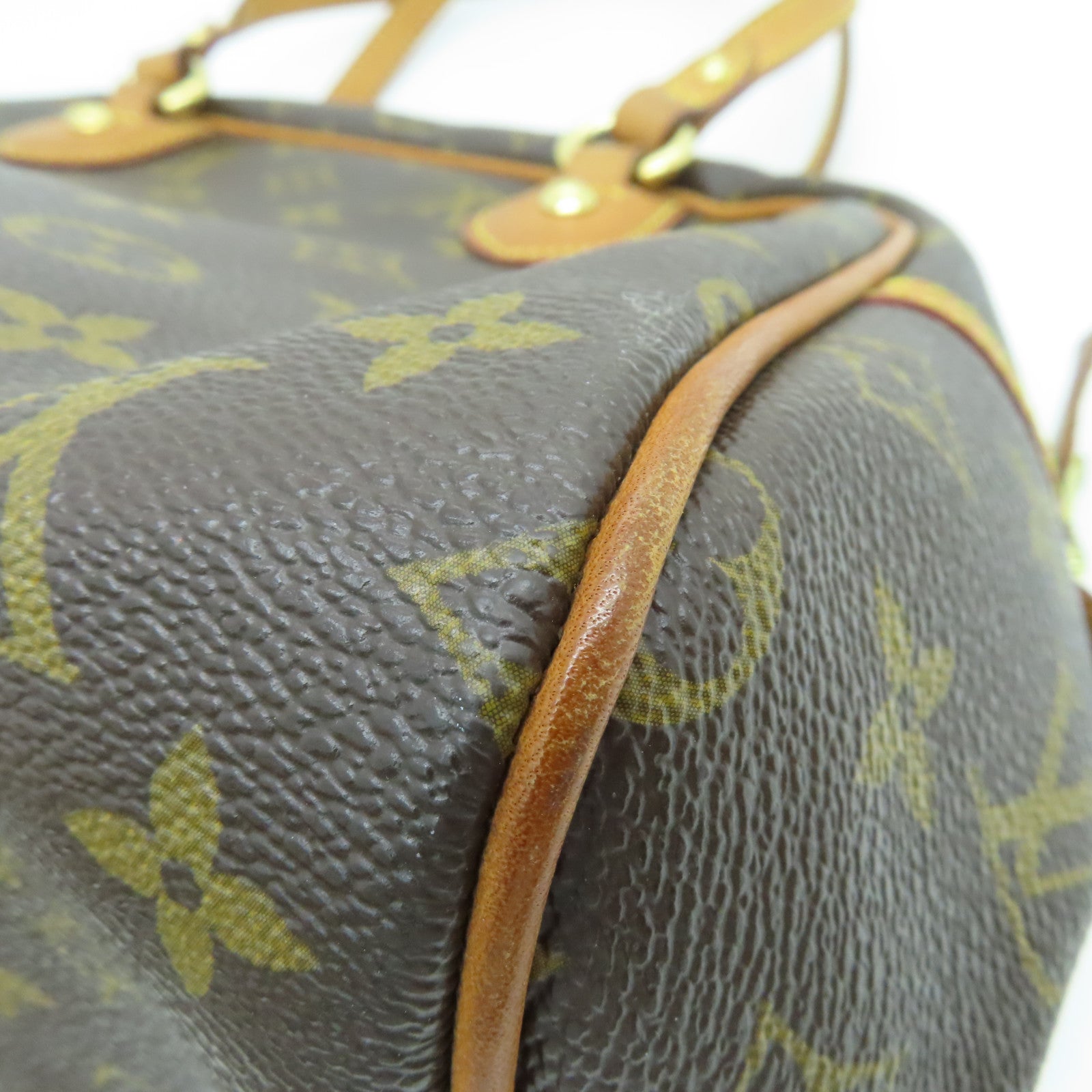 LOUIS VUITTON Monogram Montorgueil PM Shoulder Bag金扣肩背袋啡色