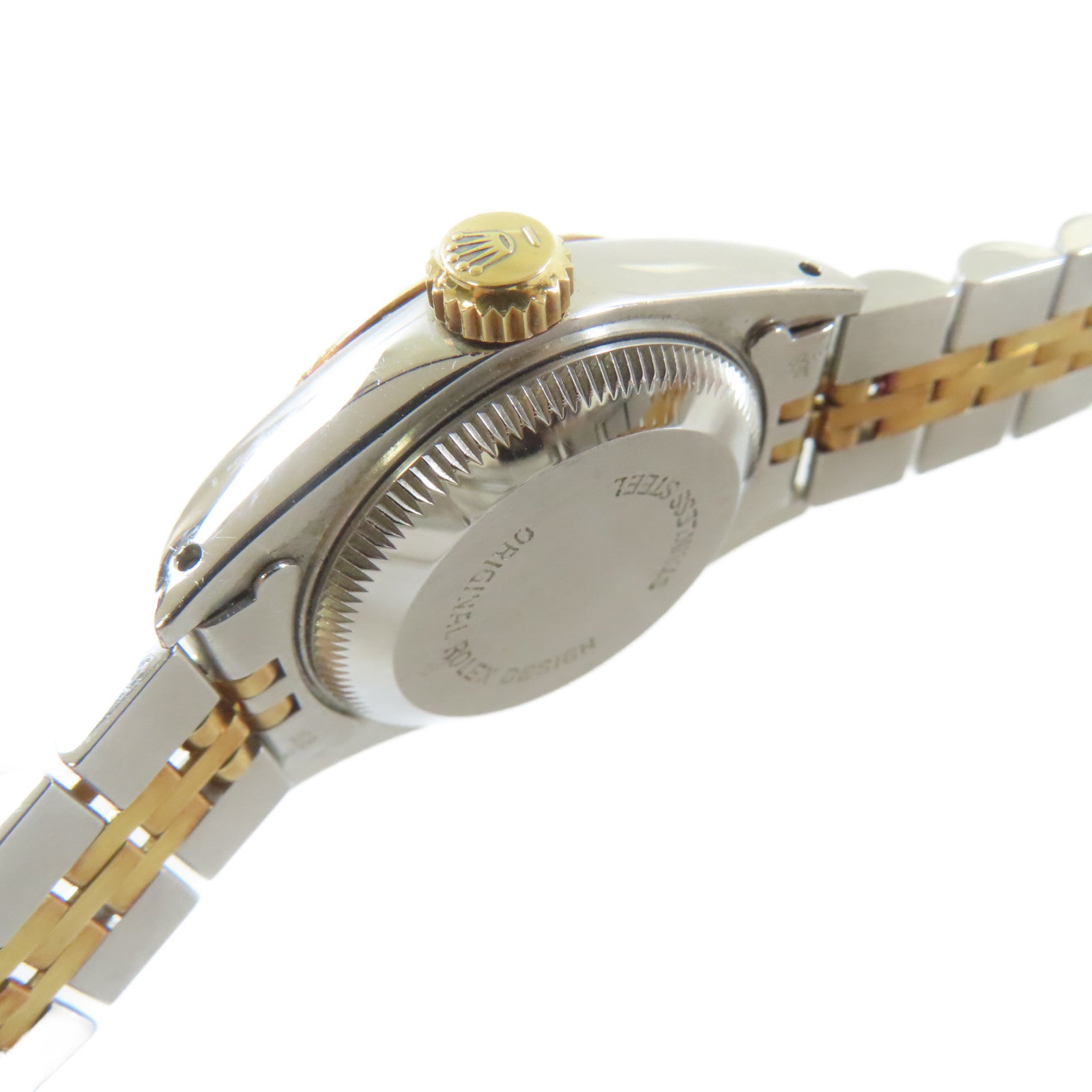 ROLEX Datejust Watch 26mm 18K黃金/不鏽鋼自動機芯金色/銀色