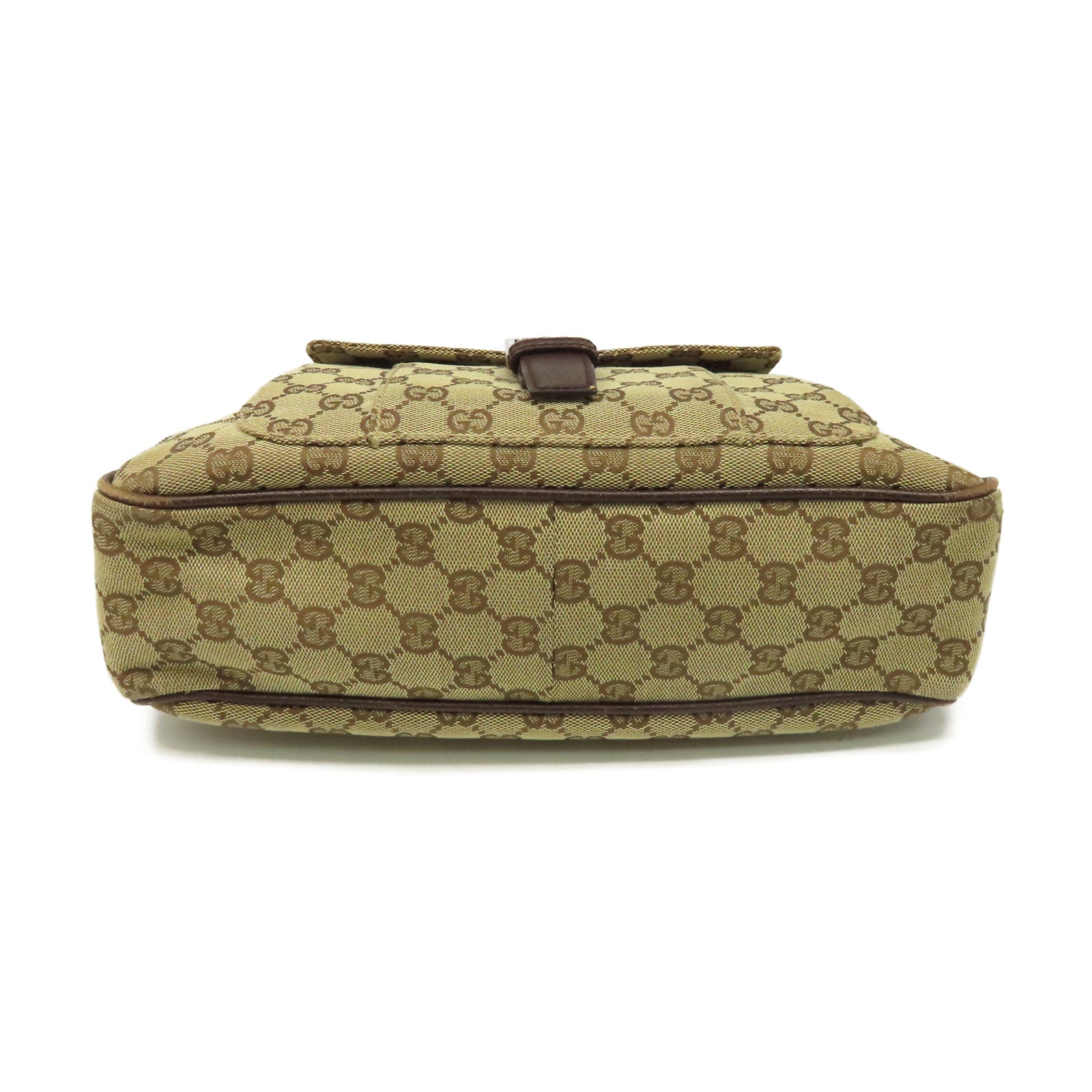 GUCCI 【激減優惠】GG帆布Shoulder Bag肩背袋啡色