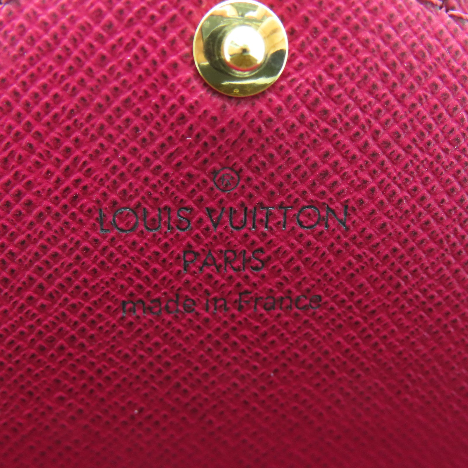 LOUIS VUITTON Monogram Sarah金扣長錢包棕色