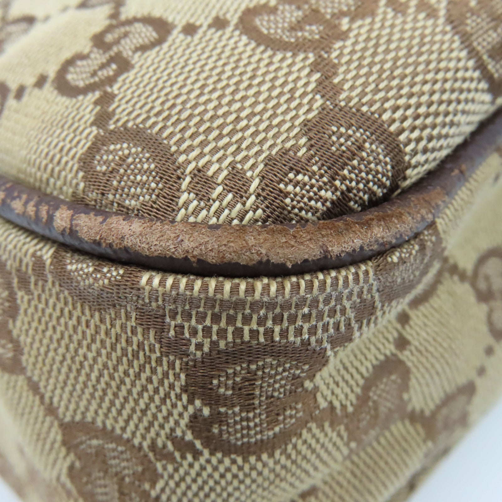 GUCCI 【激減優惠】GG帆布Shoulder Bag肩背袋啡色
