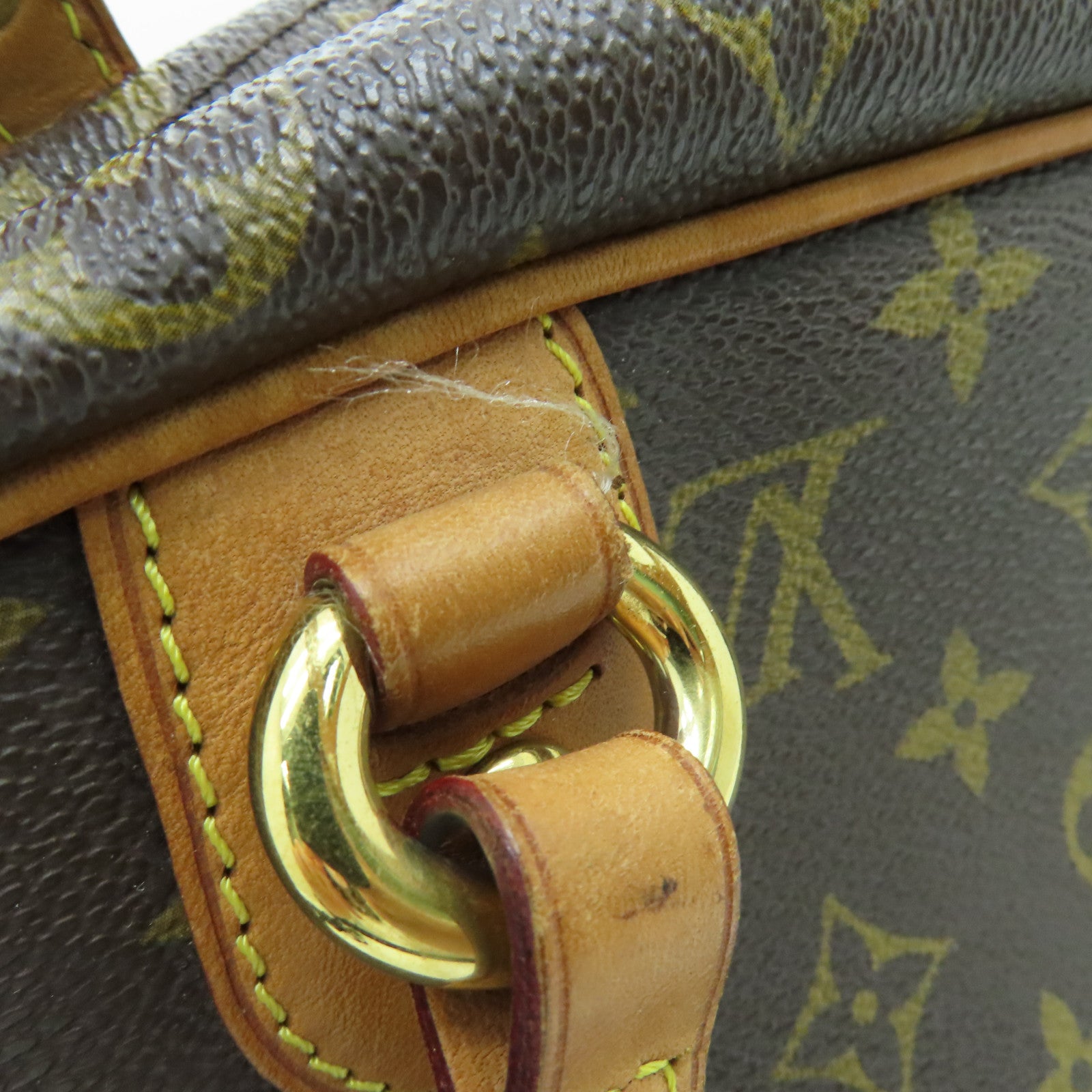 LOUIS VUITTON Monogram Montorgueil PM Shoulder Bag金扣肩背袋啡色