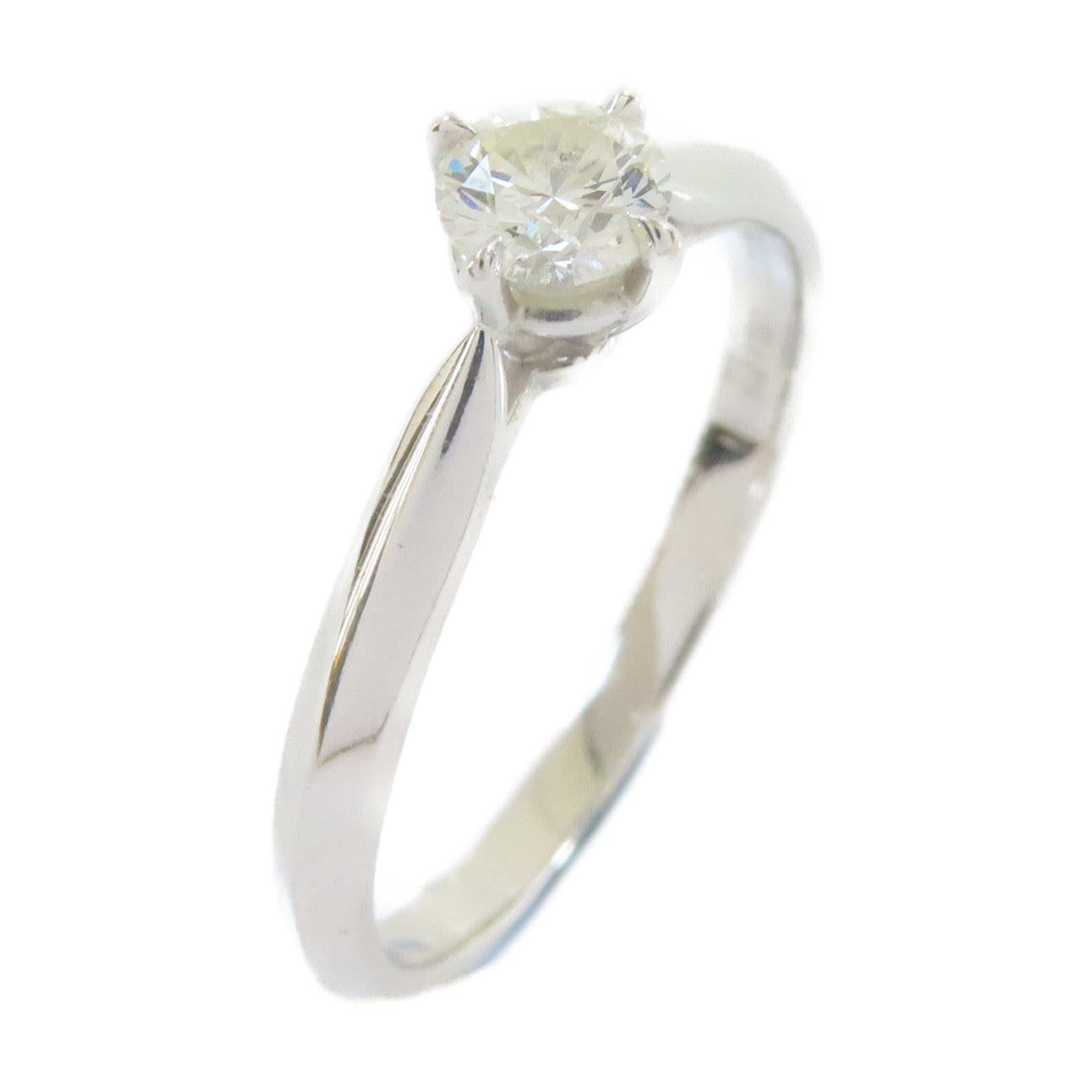 JEWELRY 18K白金/0.31ct鑽石Diamond Ring戒指US#6.5