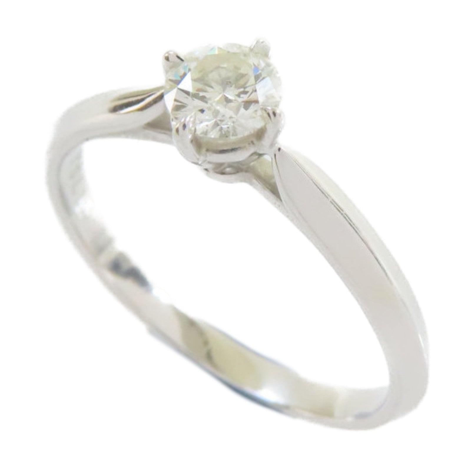 JEWELRY 18K白金/0.31ct鑽石Diamond Ring戒指US#6.5