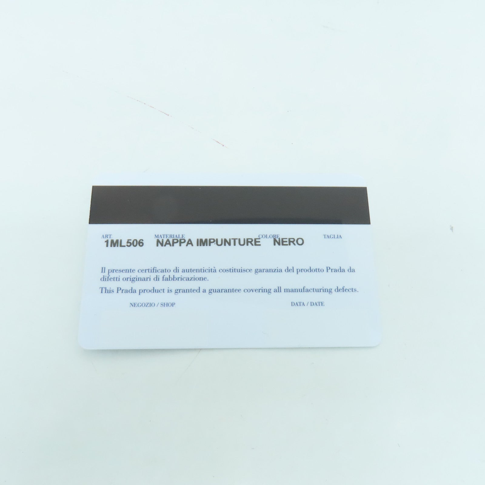 PRADA 牛皮皮革Long Wallet銀扣長錢包黑色