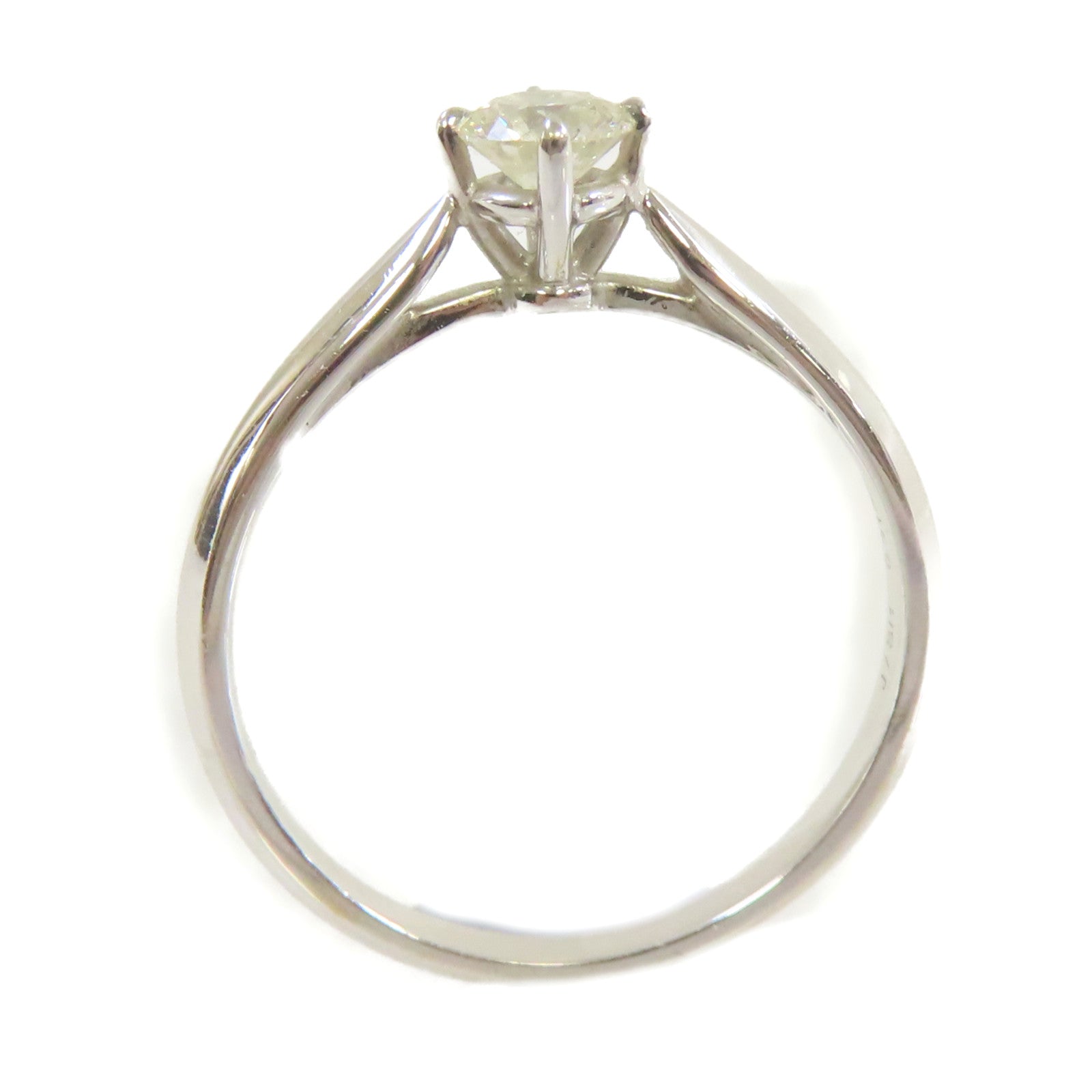 JEWELRY 18K白金/0.31ct鑽石Diamond Ring戒指US#6.5