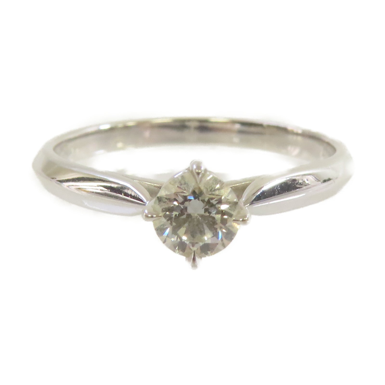 JEWELRY 18K白金/0.31ct鑽石Diamond Ring戒指US#6.5