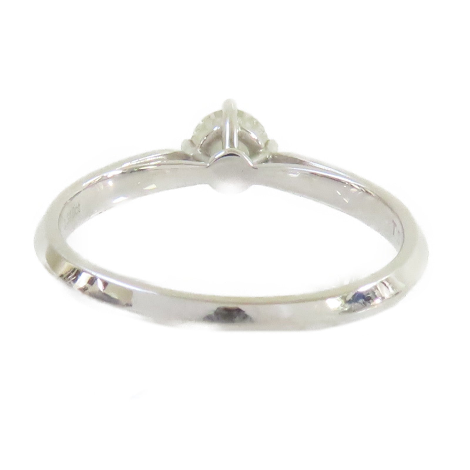 JEWELRY 18K白金/0.31ct鑽石Diamond Ring戒指US#6.5