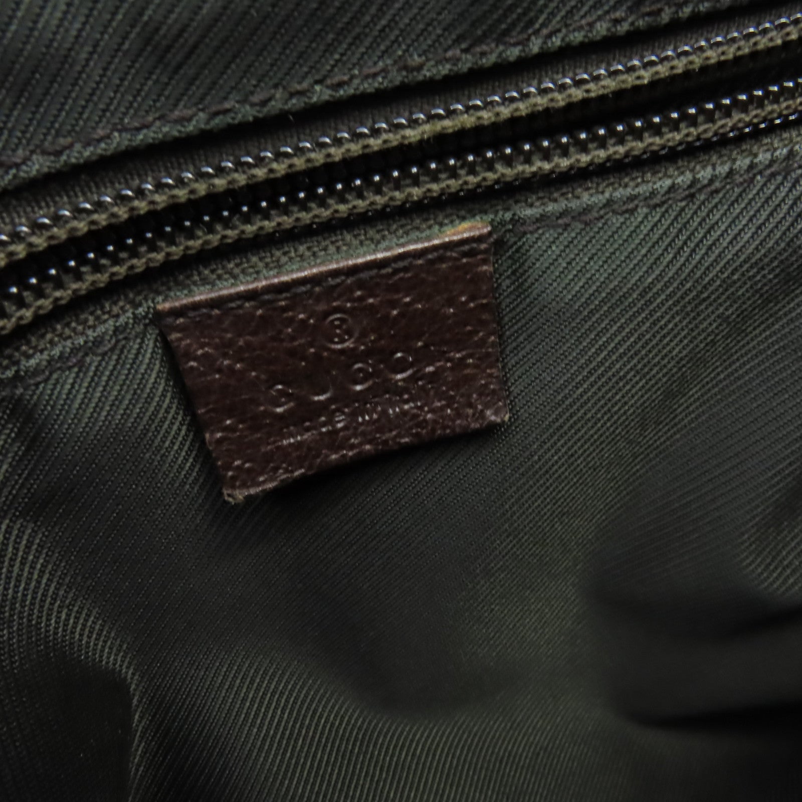 GUCCI 【激減優惠】GG帆布Shoulder Bag肩背袋啡色