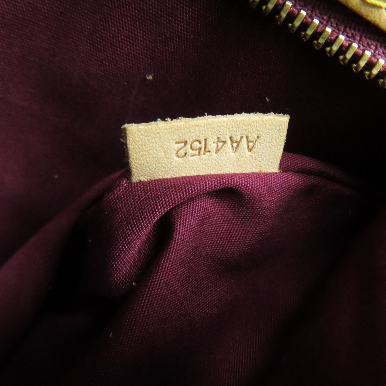 LOUIS VUITTON Monogram Vernis Blair MM金扣手挽肩背两用袋紫色