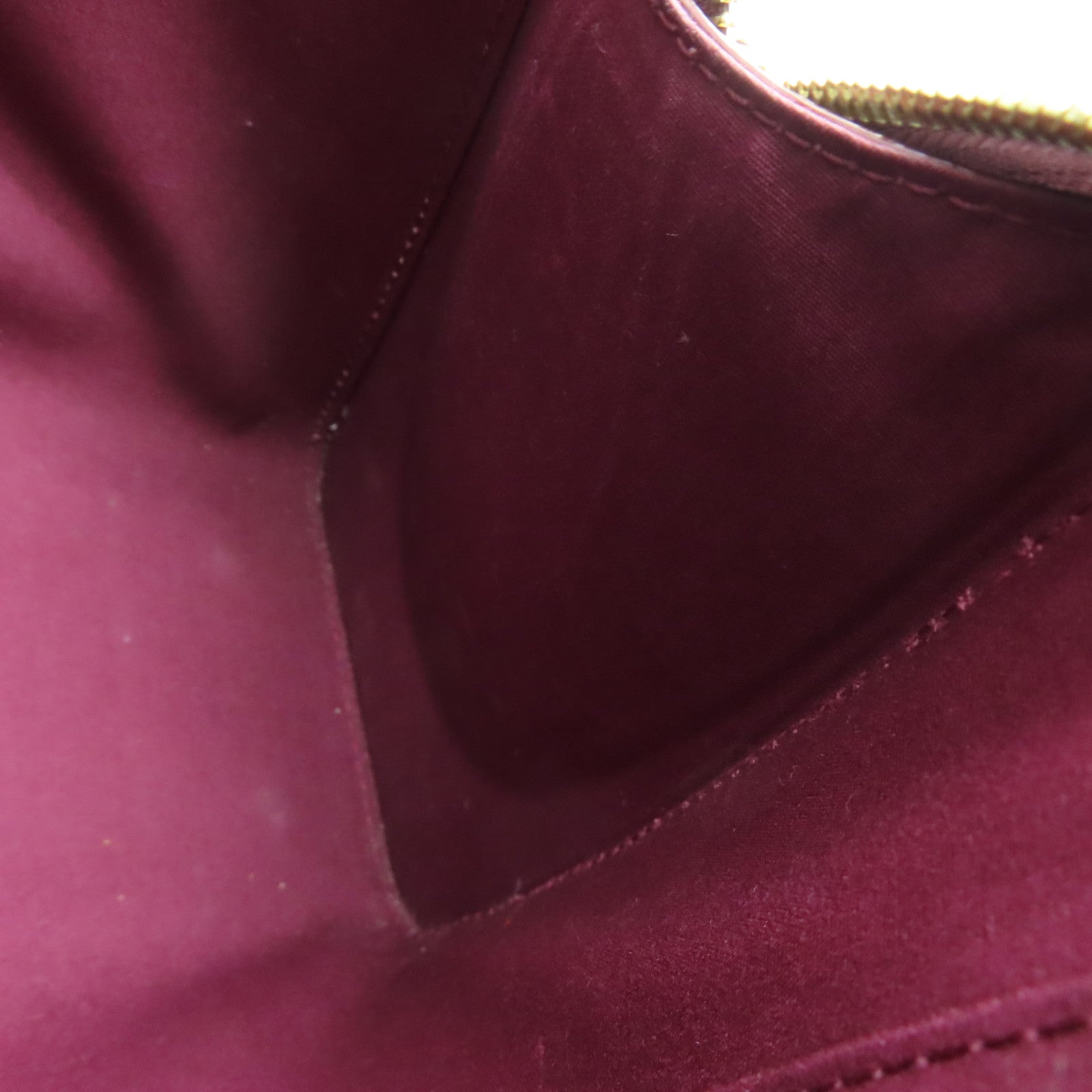 LOUIS VUITTON Monogram Vernis Blair MM金扣手挽肩背两用袋紫色