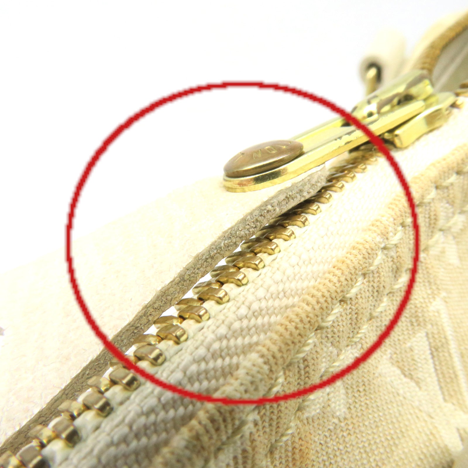 LOUIS VUITTON Mono-mini Speedy 30 Hand Bag apricot color
