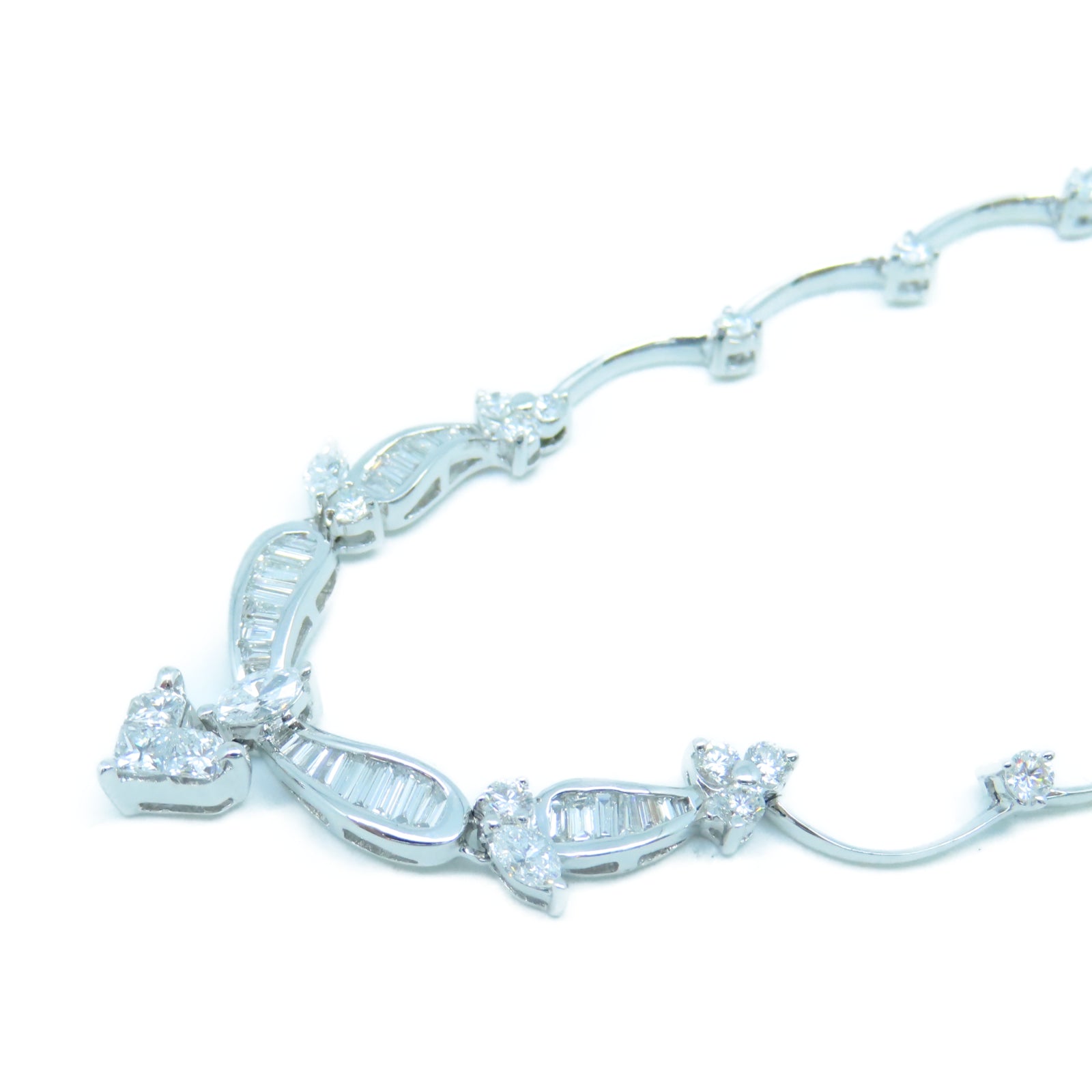 JEWELRY 【激減優惠】18K白金Necklace 2.00ct鑽石項鍊