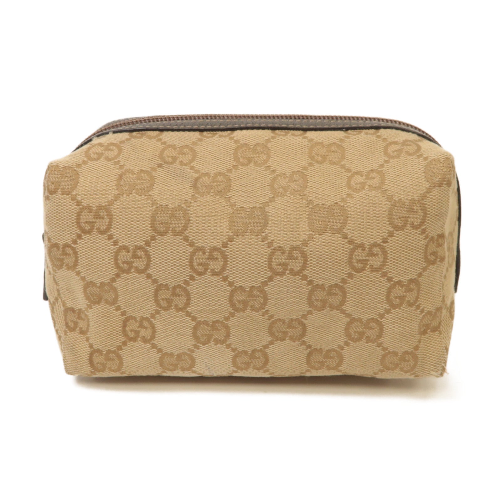 GUCCI 帆布Pouch手拿包啡色