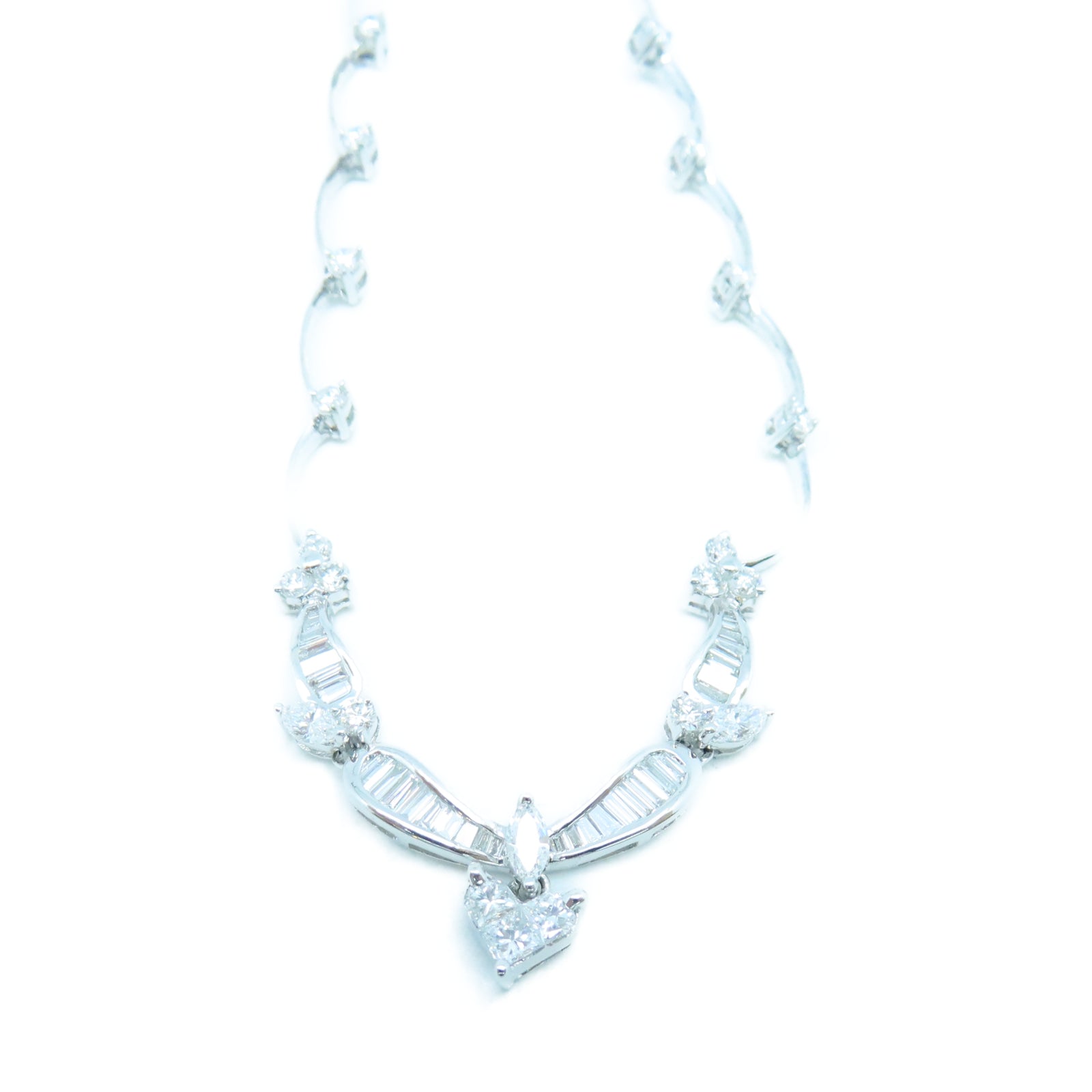 JEWELRY 【激減優惠】18K白金Necklace 2.00ct鑽石項鍊