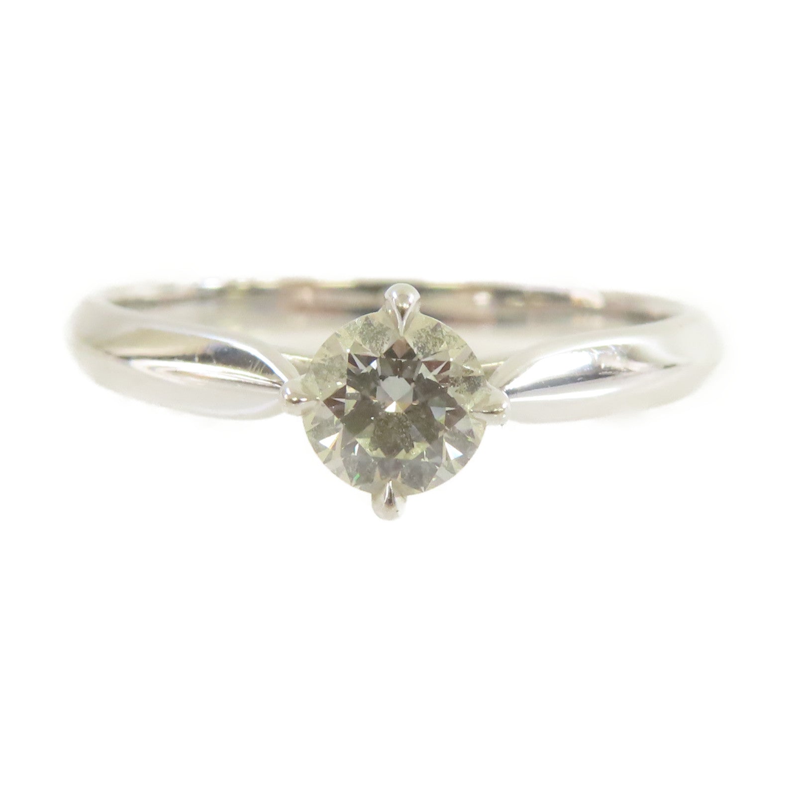 JEWELRY 18K白金/0.31ct鑽石Diamond Ring戒指US#6.5