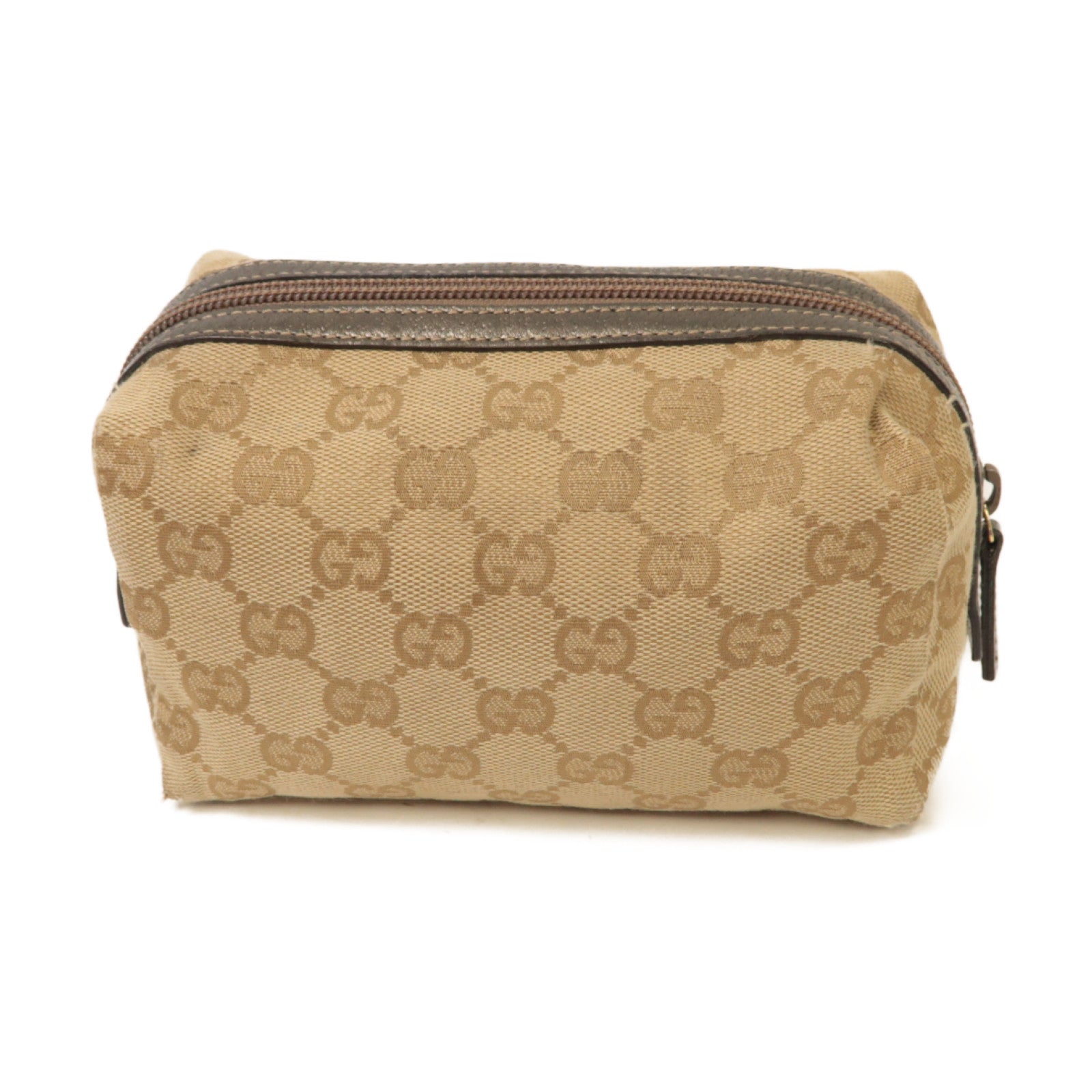 GUCCI 帆布Pouch手拿包啡色