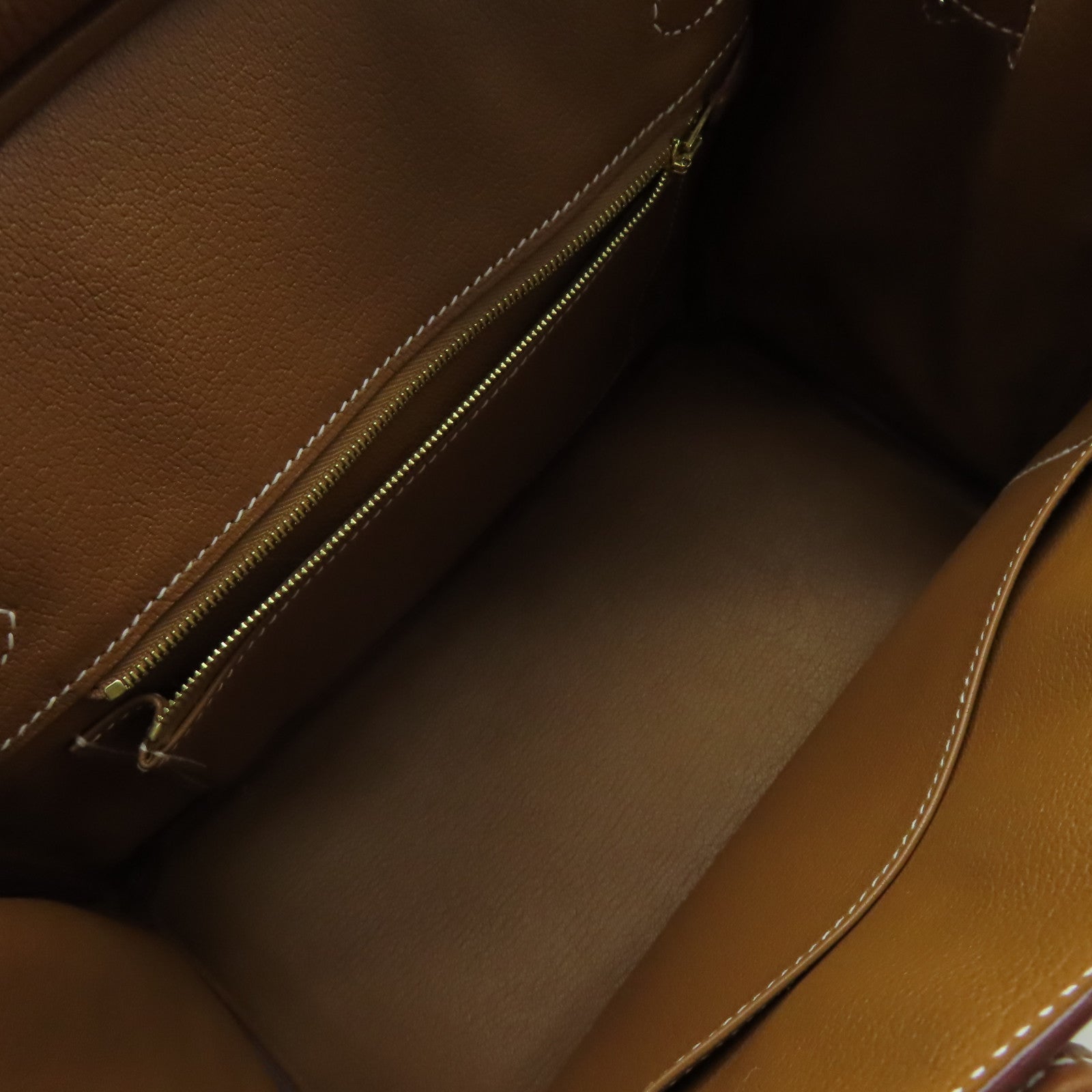 HERMES Togo皮革Birkin 25 Handbag金扣手挽袋Gold/經典駝色