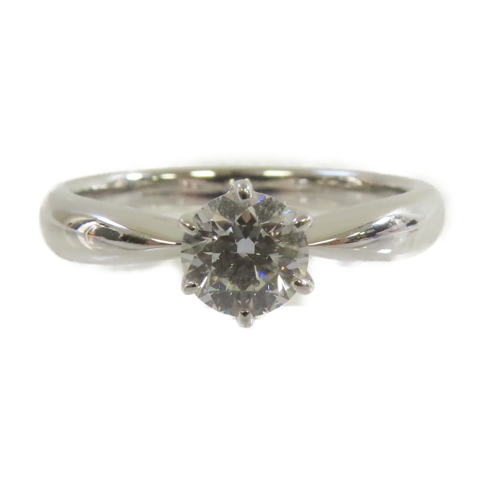 JEWELRY 18K白金/0.56ct鑽石Diamond Ring戒指US#7.75