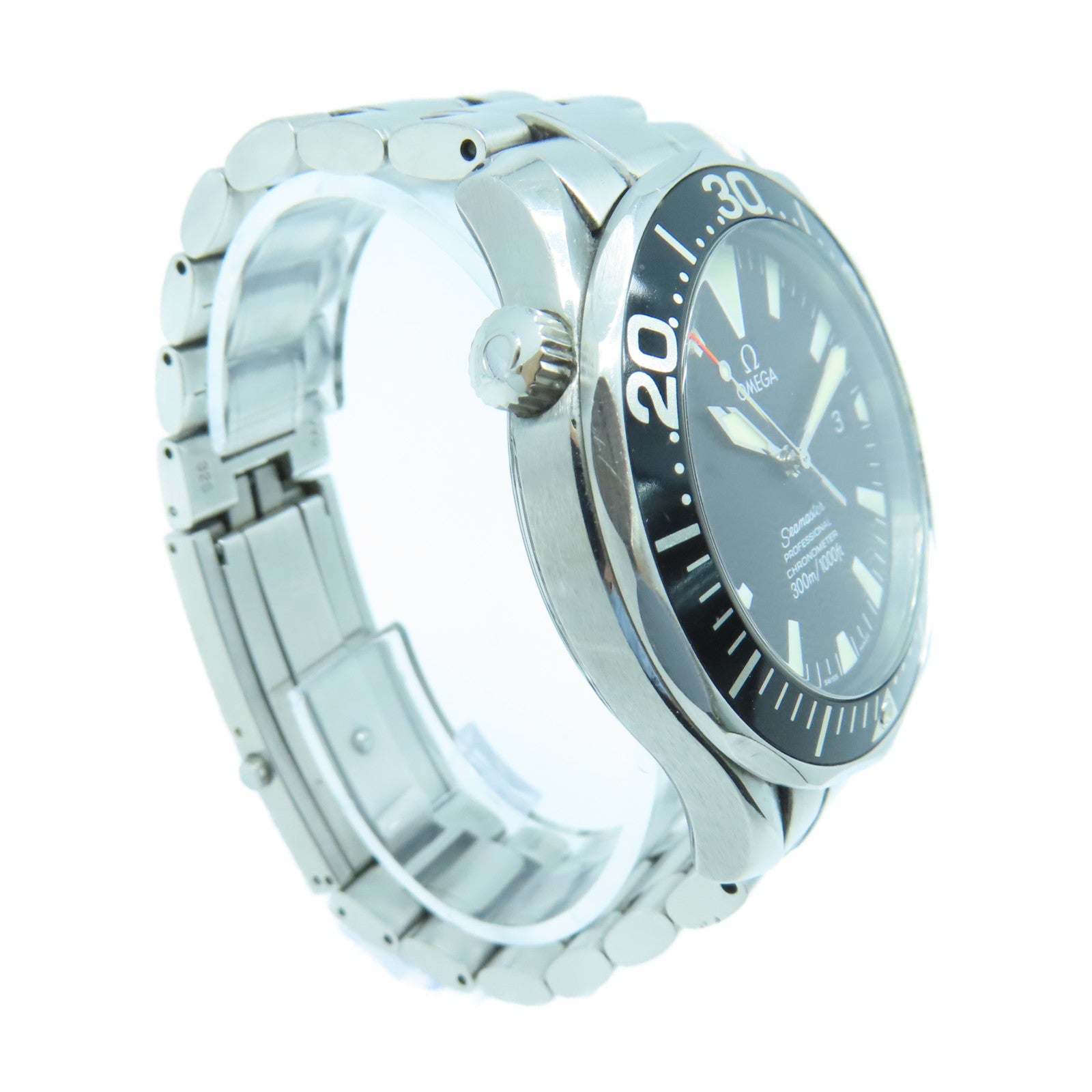 OMEGA Seamaster不鏽鋼手錶自動機芯黑色