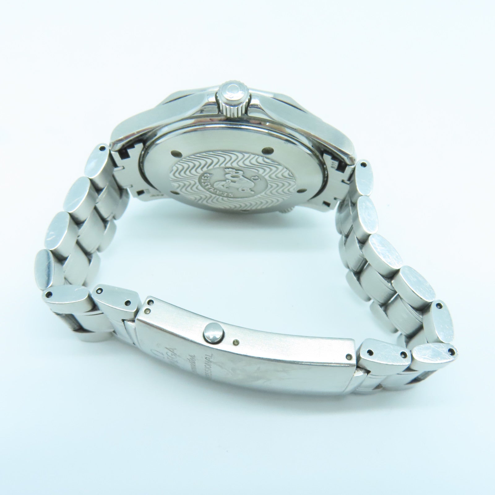 OMEGA Seamaster不鏽鋼手錶自動機芯黑色