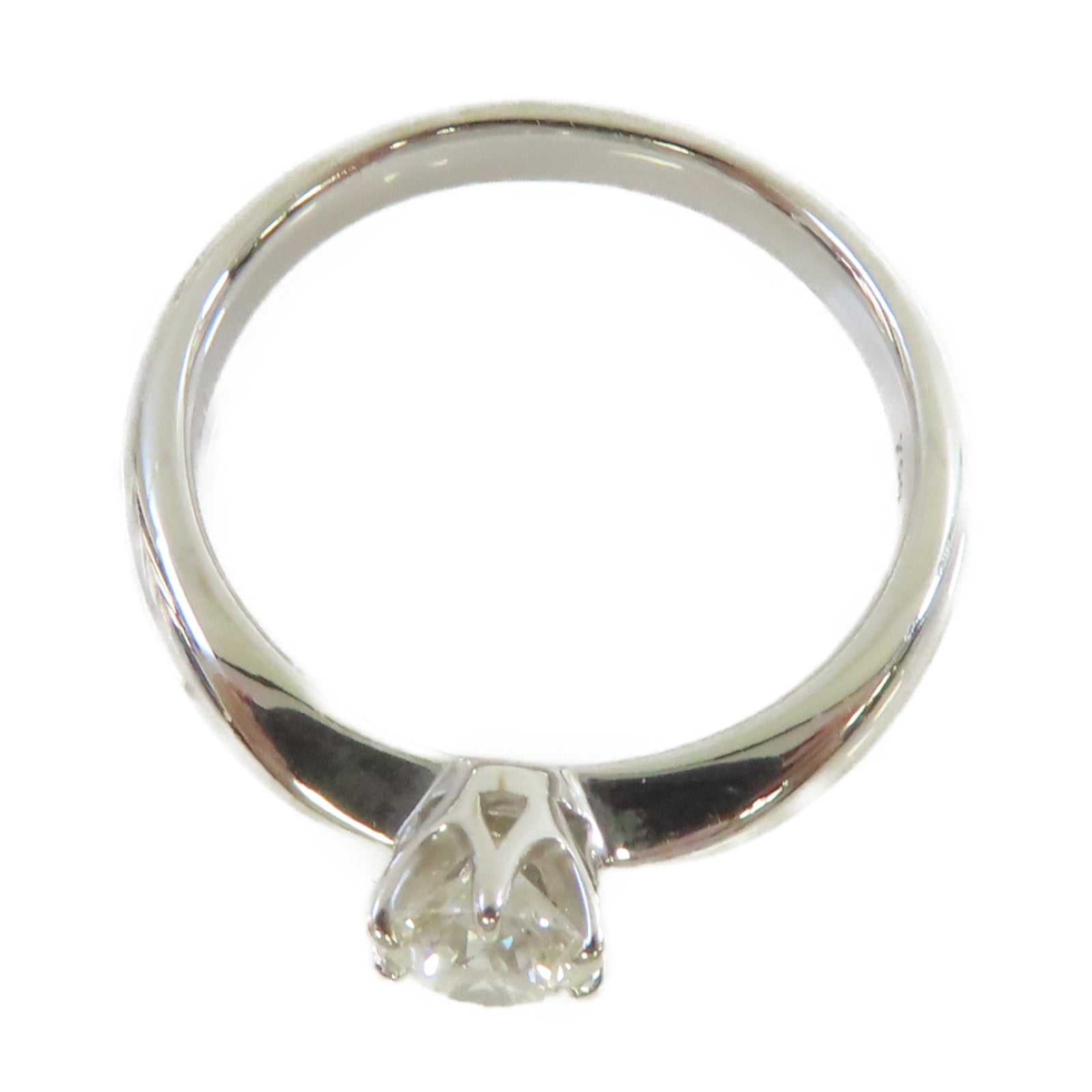 JEWELRY 18K白金/0.56ct鑽石Diamond Ring戒指US#7.75