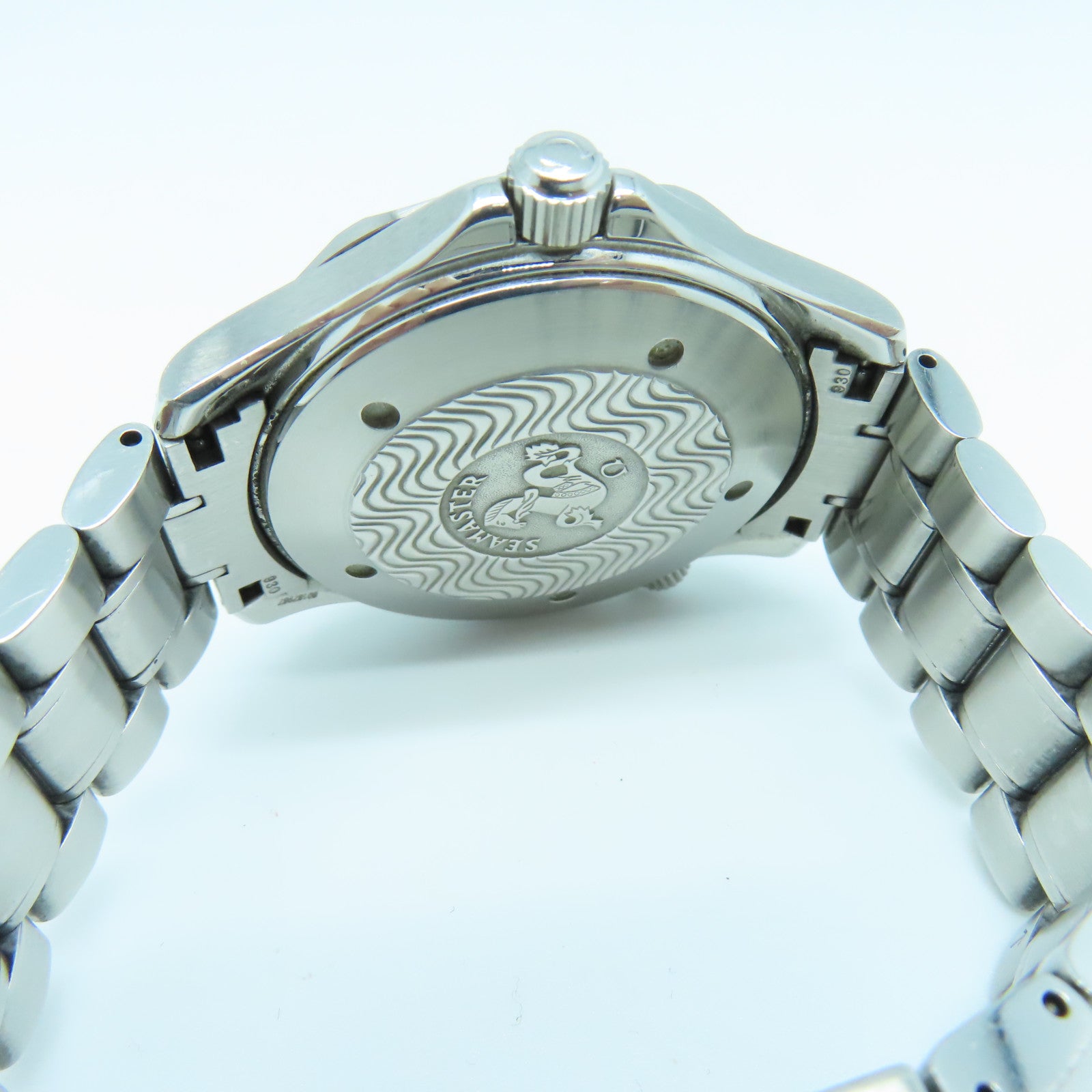 OMEGA Seamaster不鏽鋼手錶自動機芯黑色