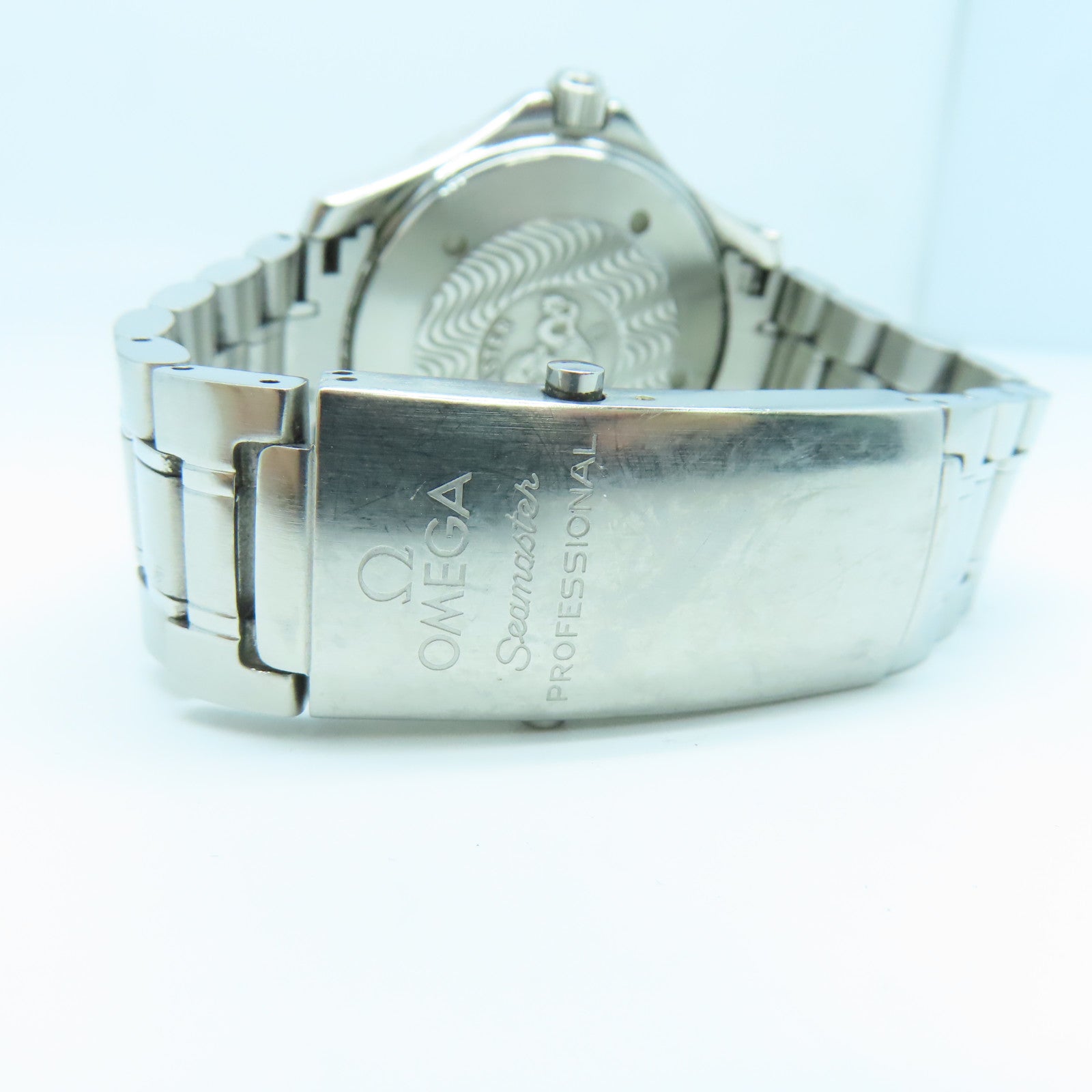 OMEGA Seamaster不鏽鋼手錶自動機芯黑色